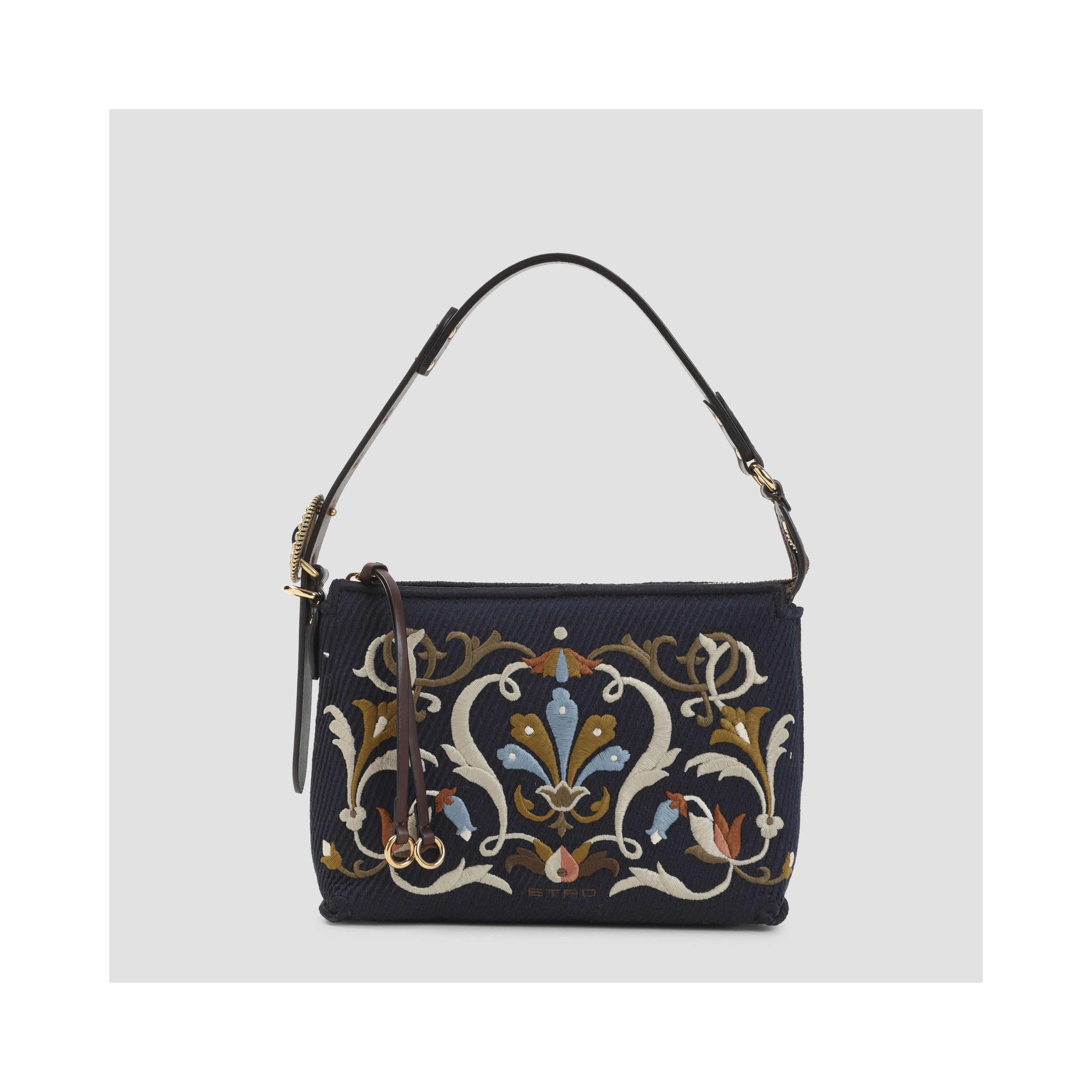 Etro Canvas Hobo S Shouldel Bag