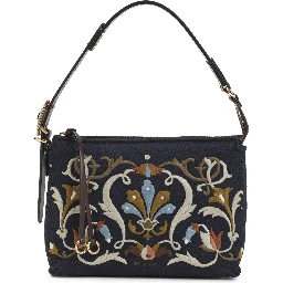 Etro Canvas Hobo S Shouldel Bag