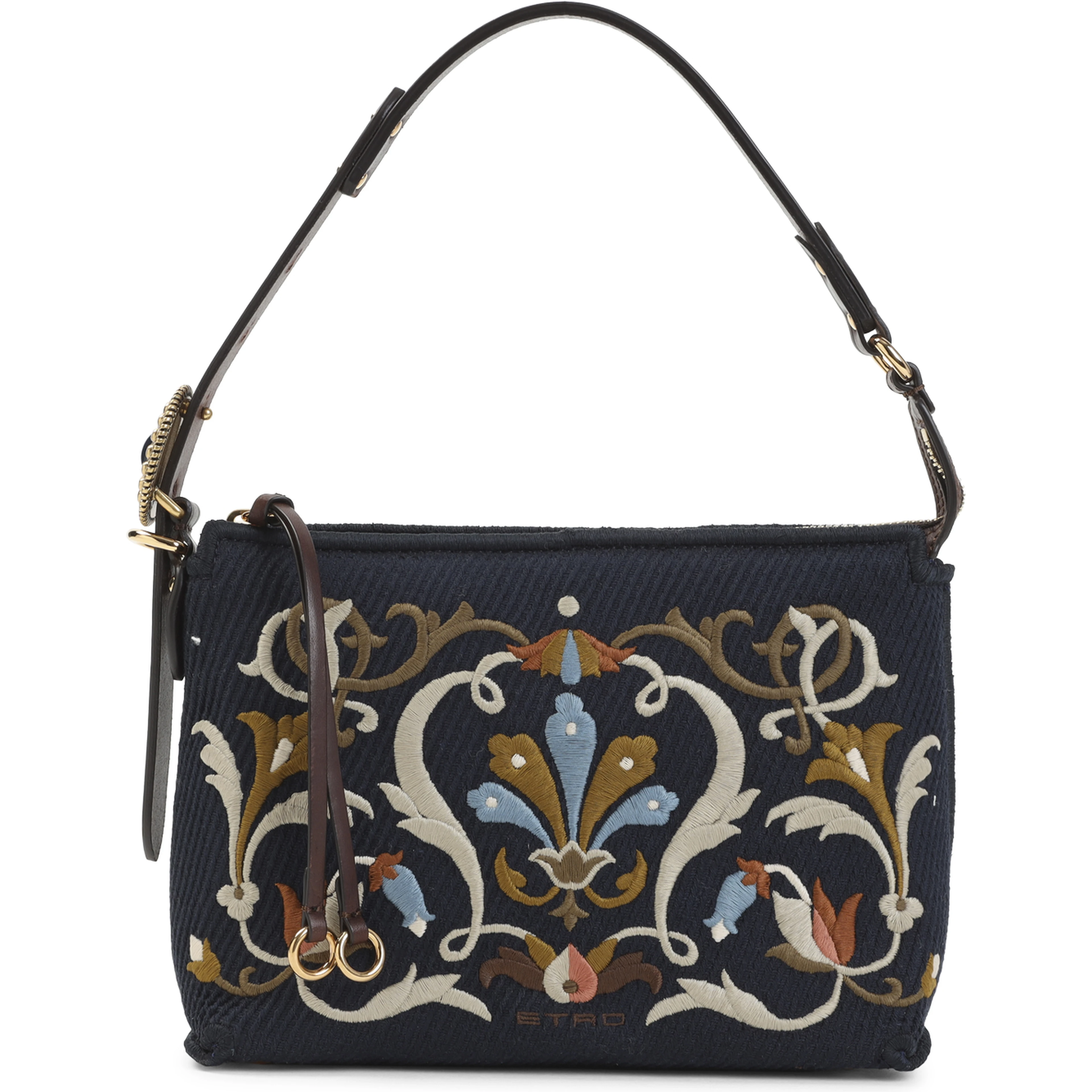 Etro Canvas Hobo S Shouldel Bag