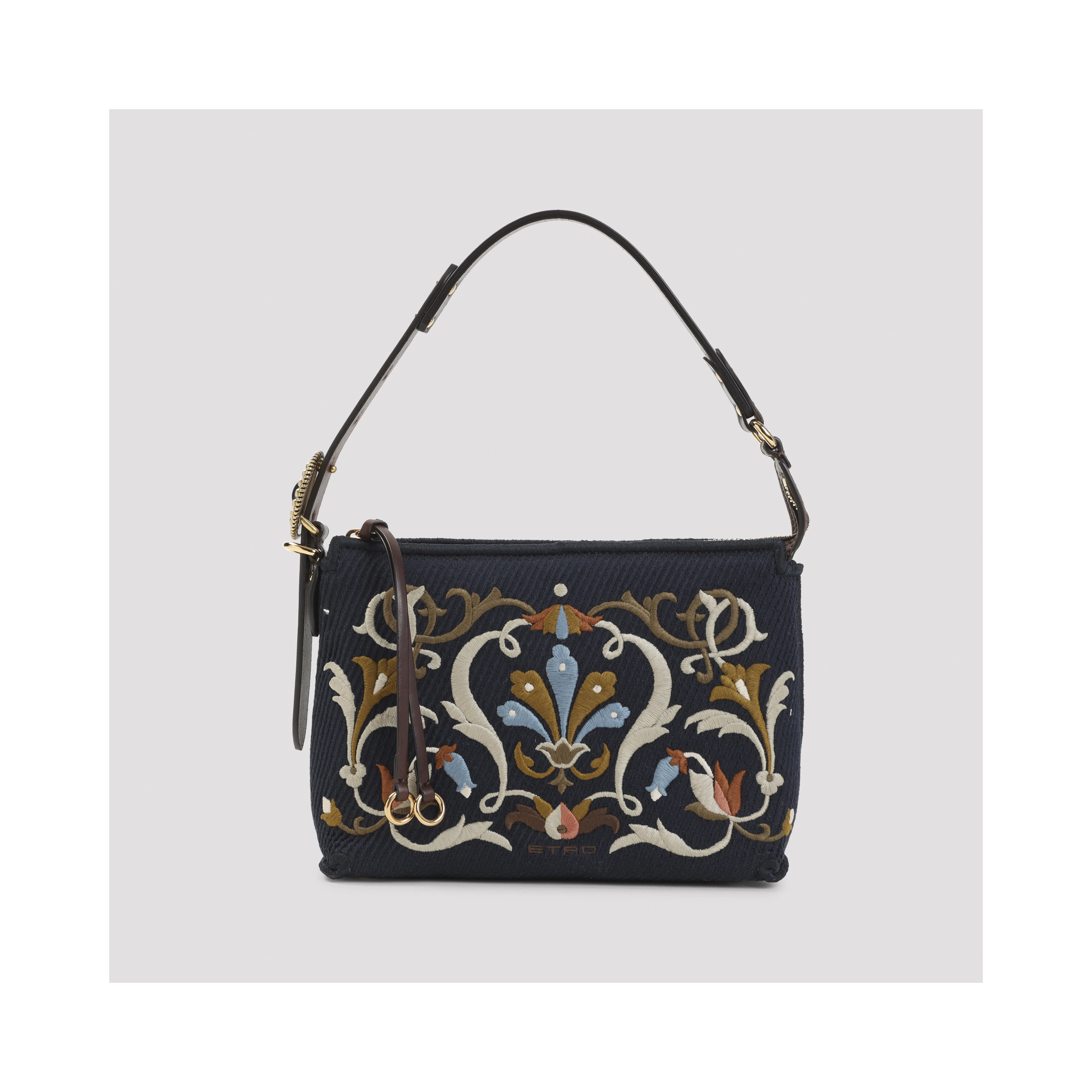 Etro Canvas Hobo S Shouldel Bag