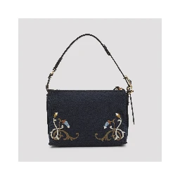 Etro Canvas Hobo S Shouldel Bag
