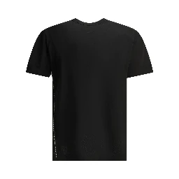 Crew-neck T-shirt with zipper detail