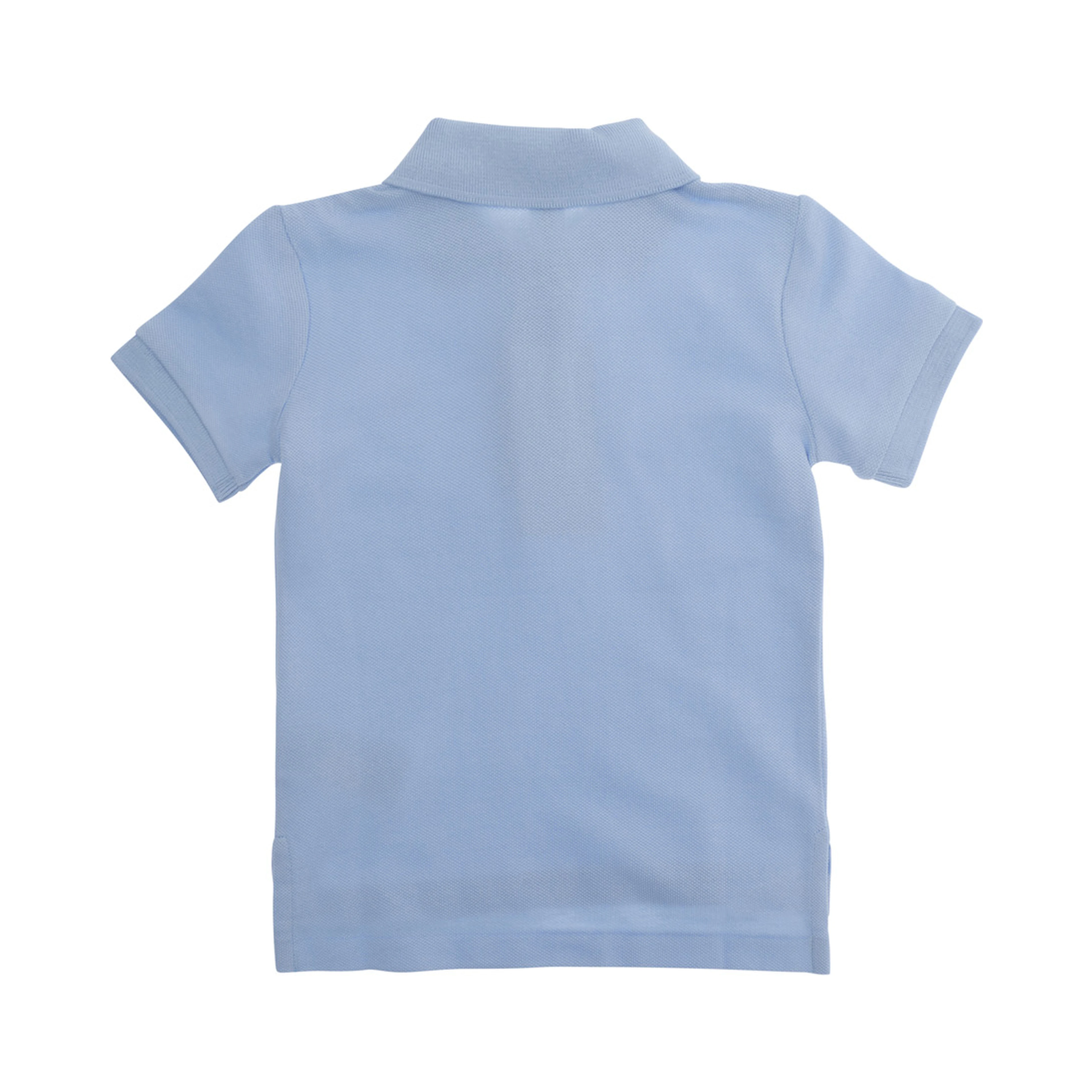 Light blue Polo Shirt with Pony logo on the front in cotton baby