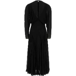 FIT AND FLARE DRESS OPAQUE JERSEY