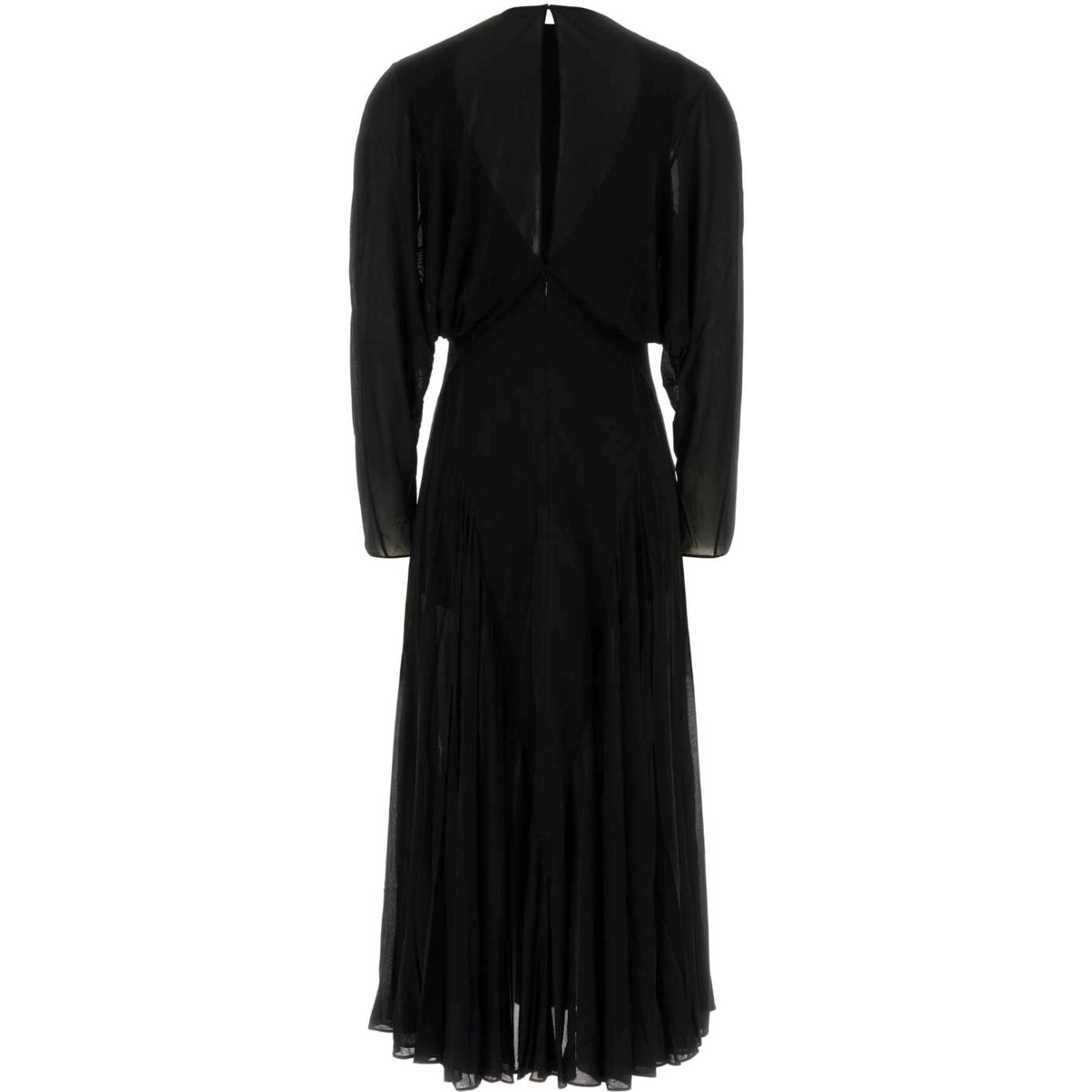 FIT AND FLARE DRESS OPAQUE JERSEY