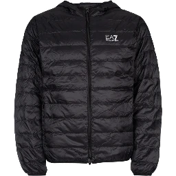 TRAIN CORE ID M DOWN LIGHT JACKET HOODIE CC