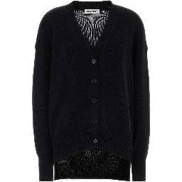 V-NECK LS CARDIGAN