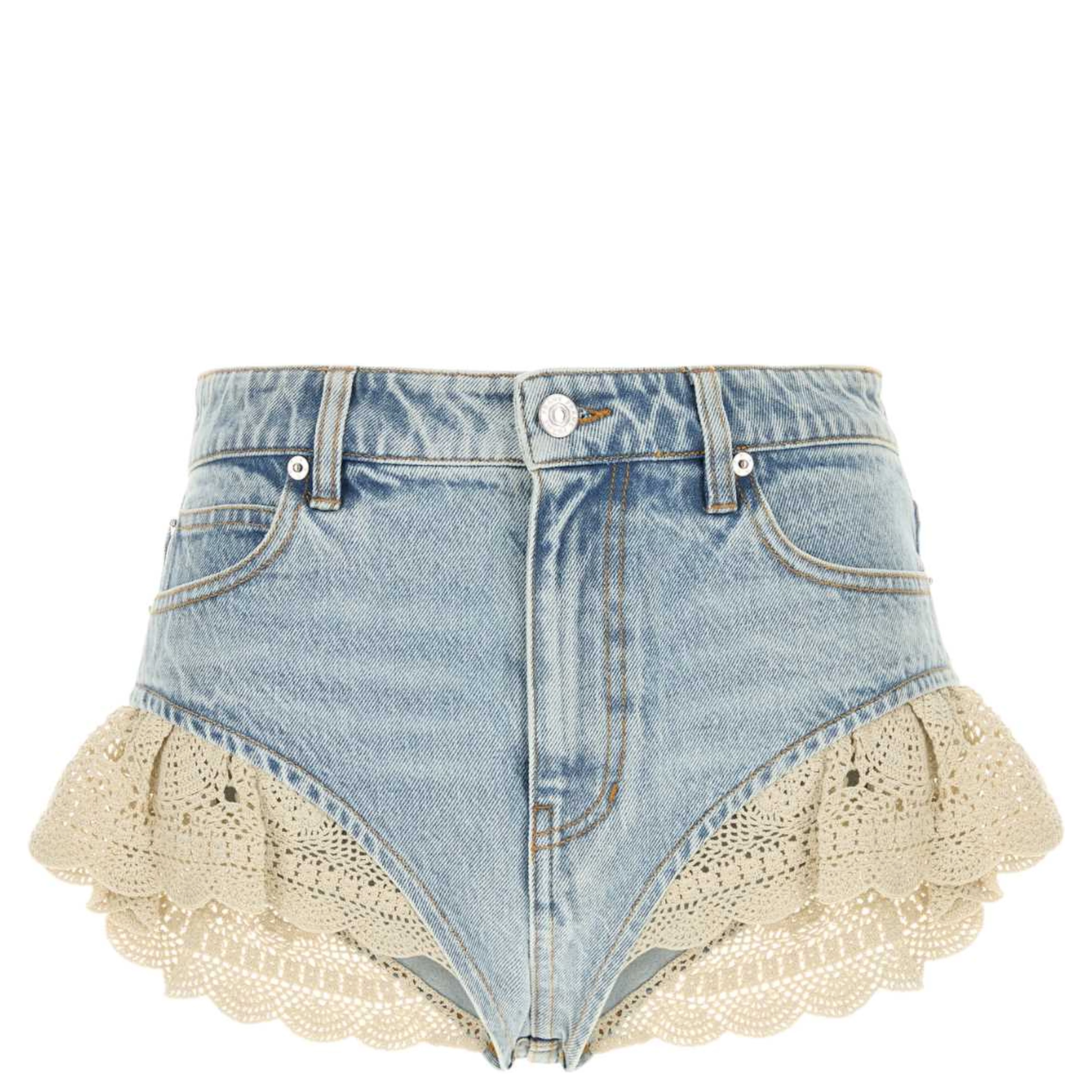 THE CROCHET RUFFLE SHORT