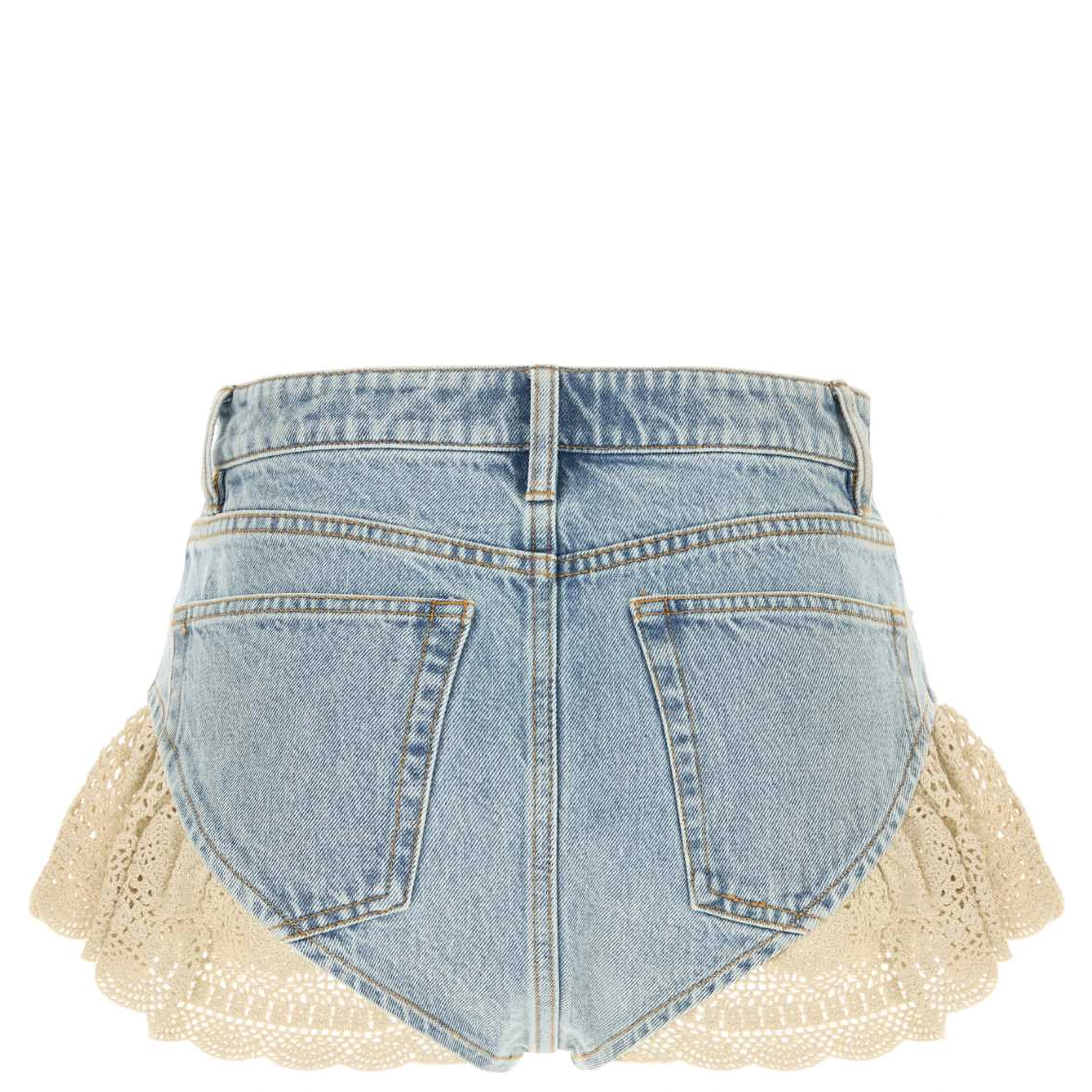 THE CROCHET RUFFLE SHORT