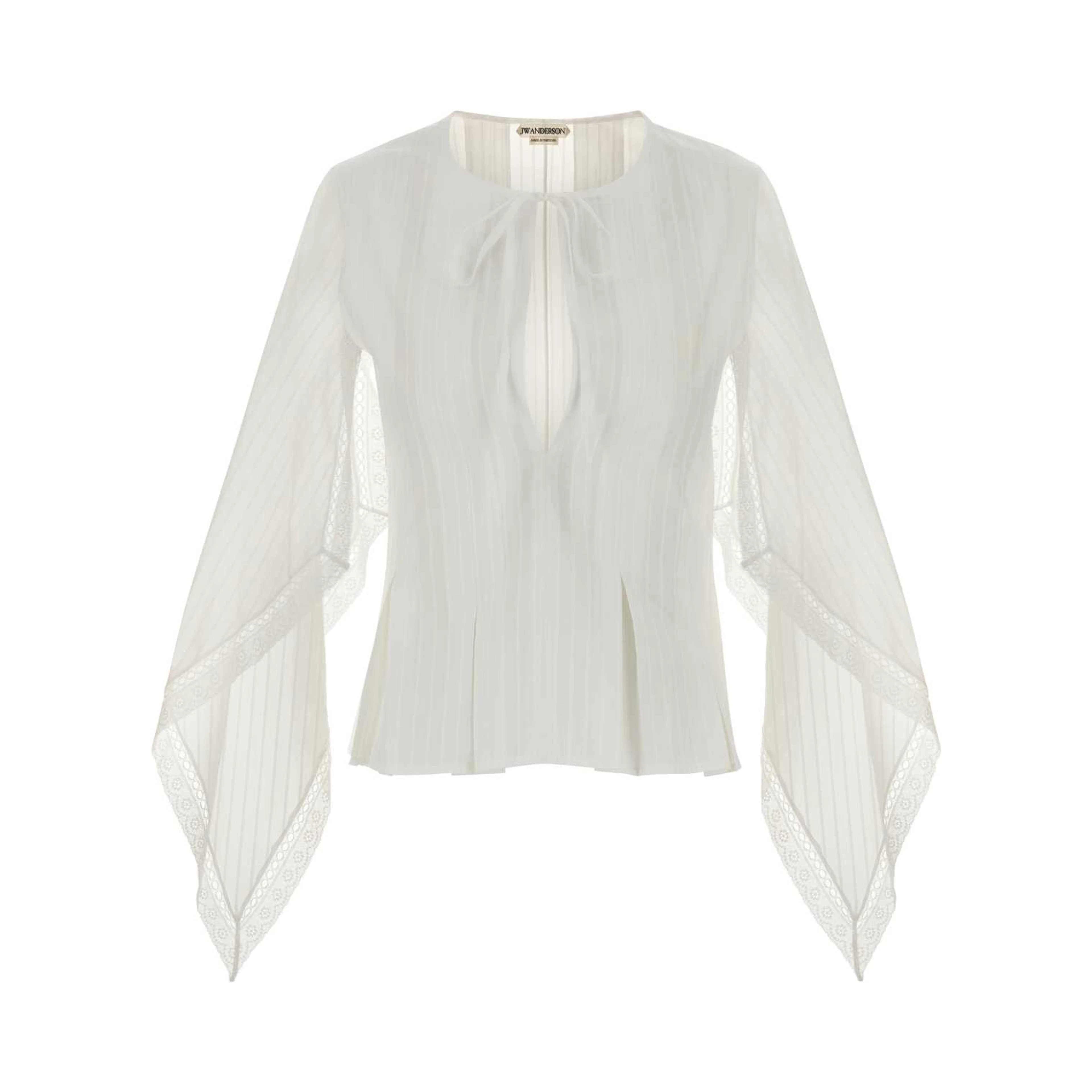 DRAPED SLEEVE TOP