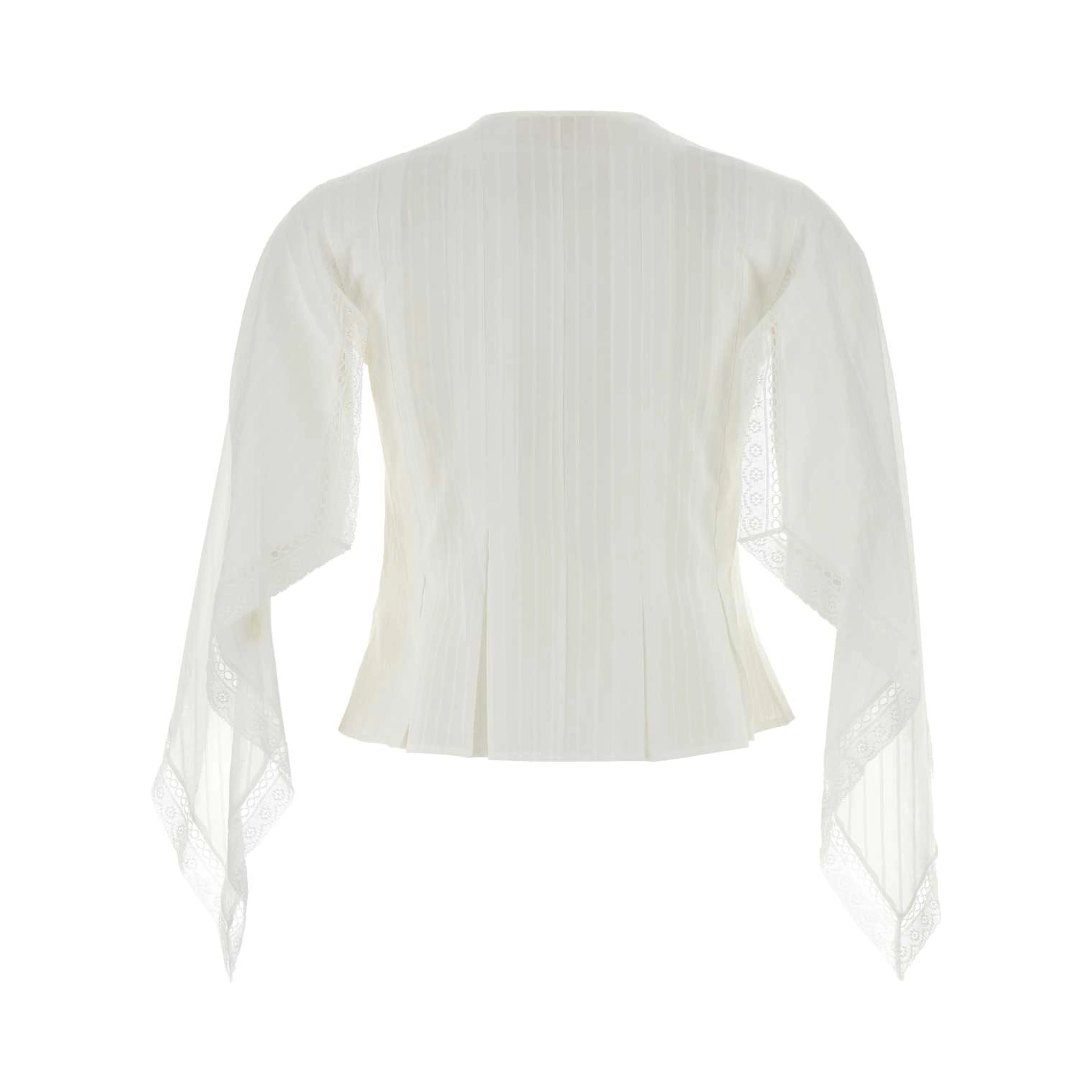 DRAPED SLEEVE TOP