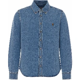Ami Alexandre Matiussi Shirts Blue
