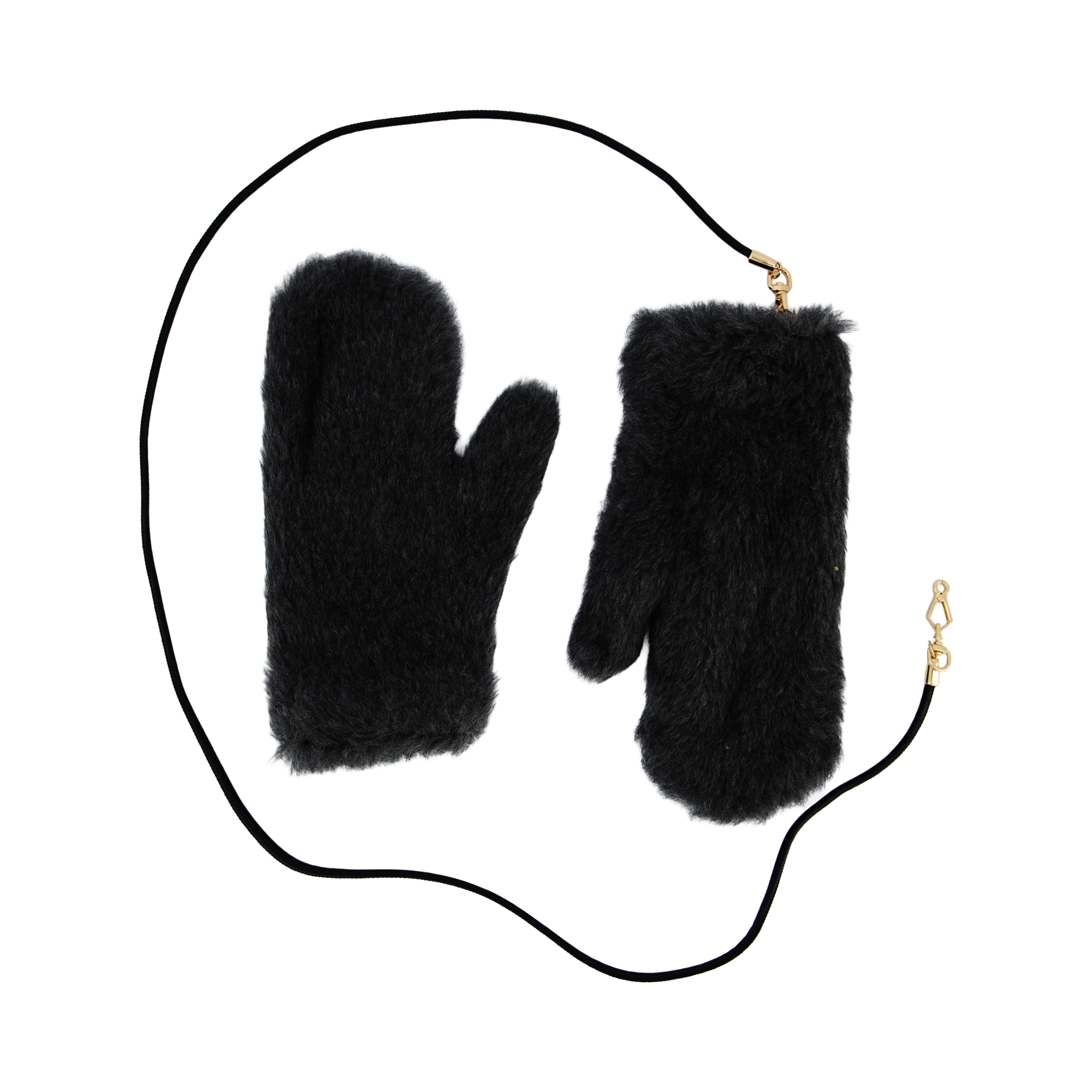 Max Mara Gloves Black
