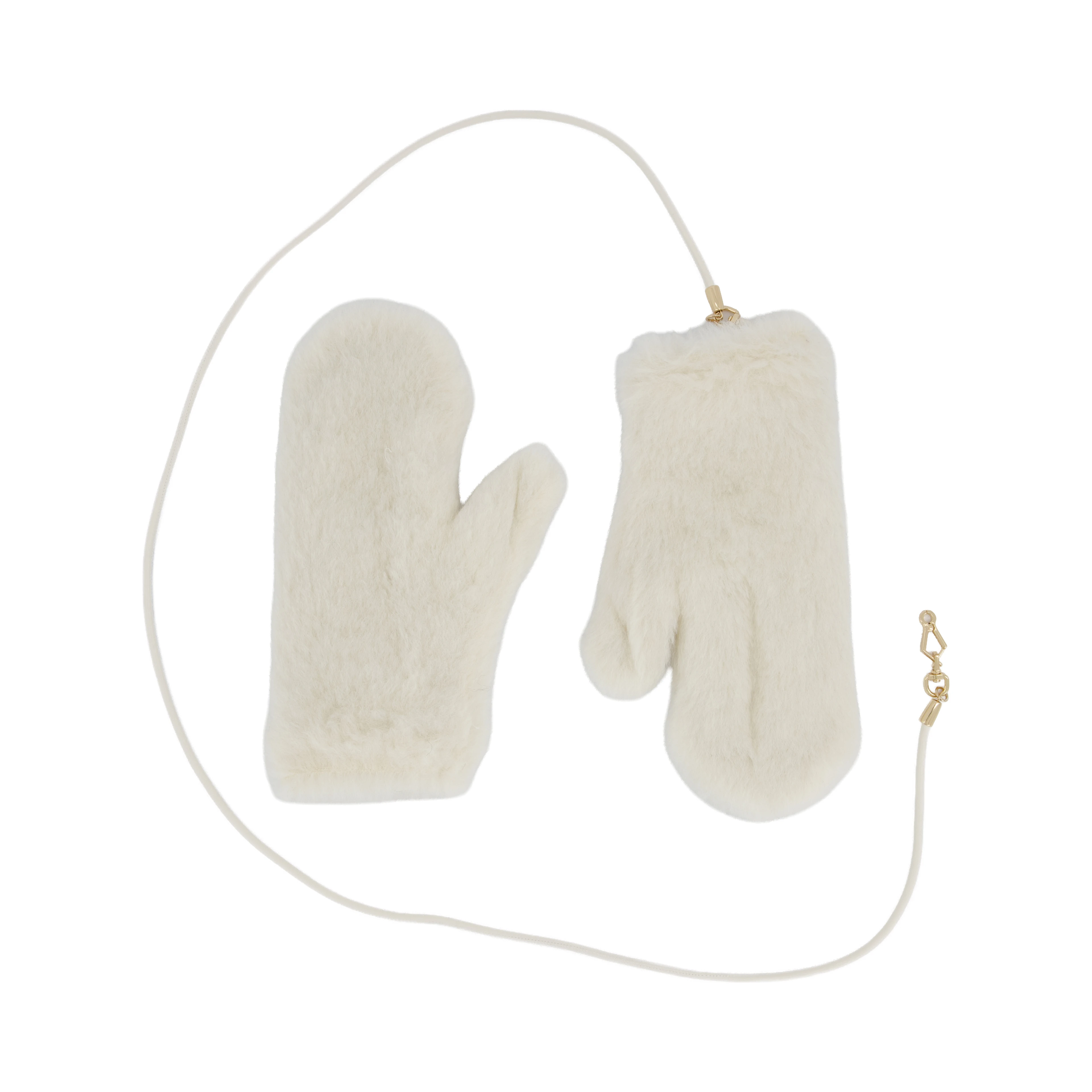 Max Mara Gloves White