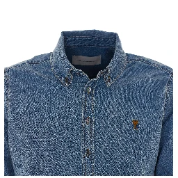 Ami Alexandre Matiussi Shirts Blue