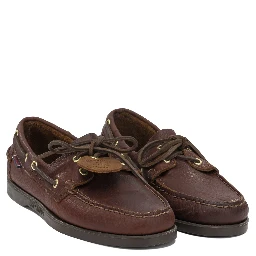 "Portland Artisan Momoth" lace-up loafers.