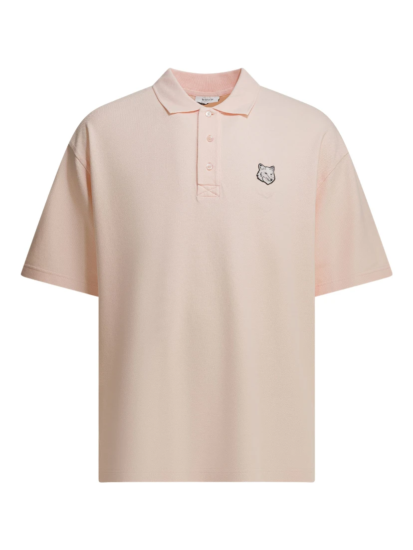 "Fox Head" Polo shirt with buttons