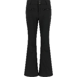 Black Nylon Athletic Pants