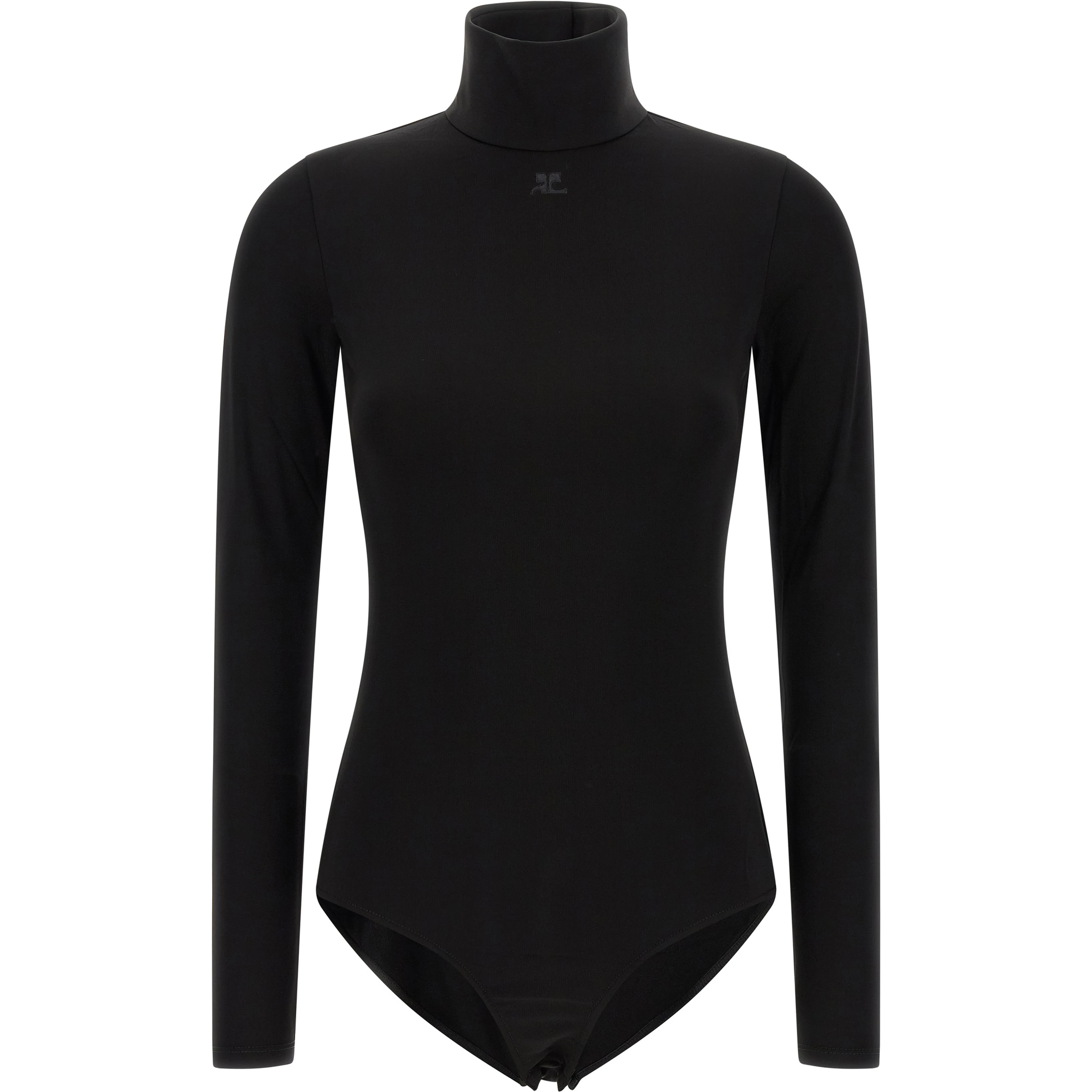 Black Viscose Bodysuit