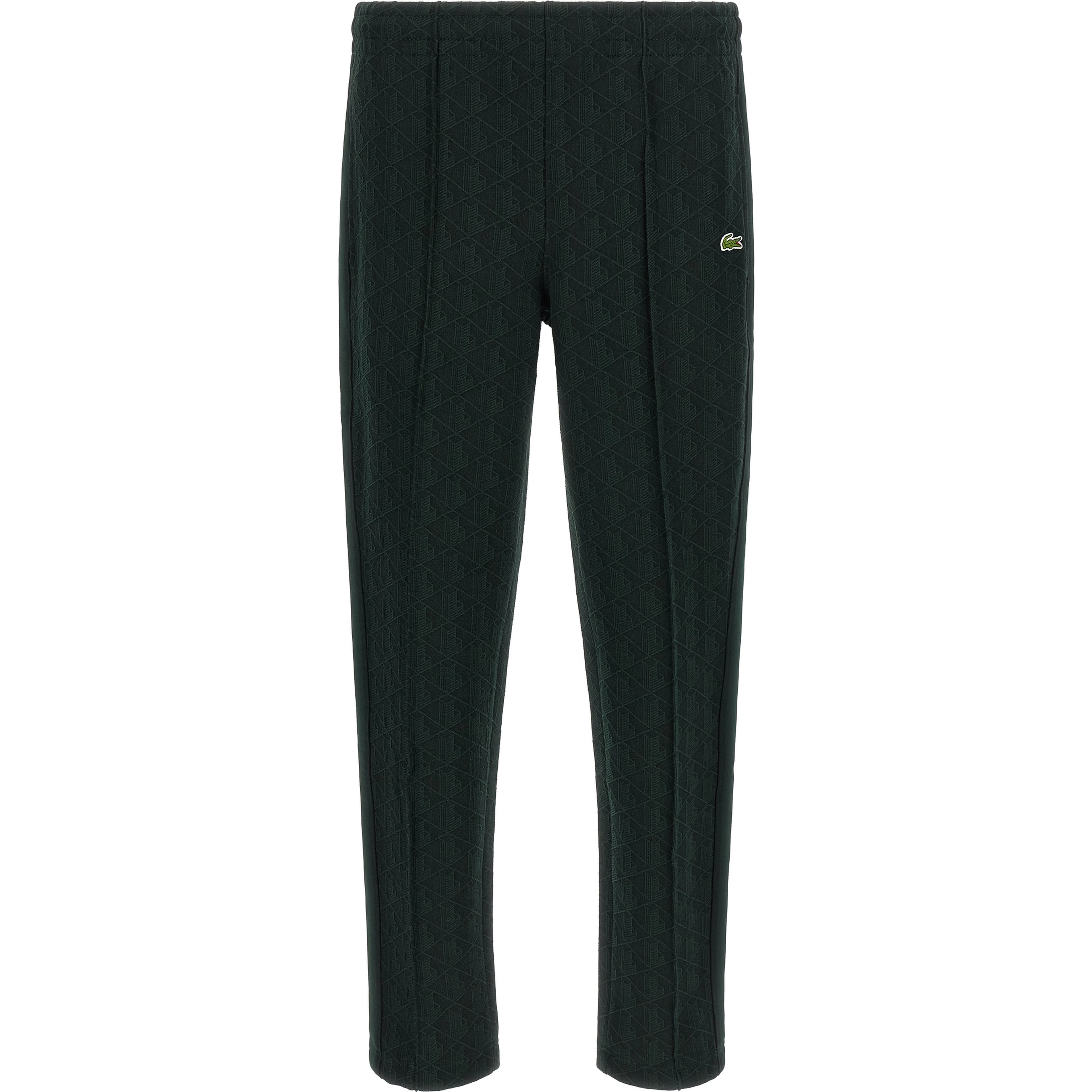 Bicolor Polyester Casual Pants
