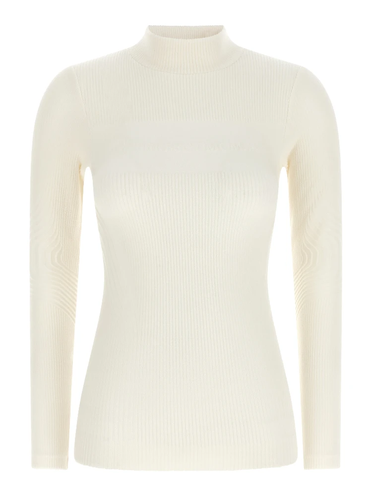 White Lycra Cardigan