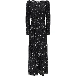 Black Silk Long Dress