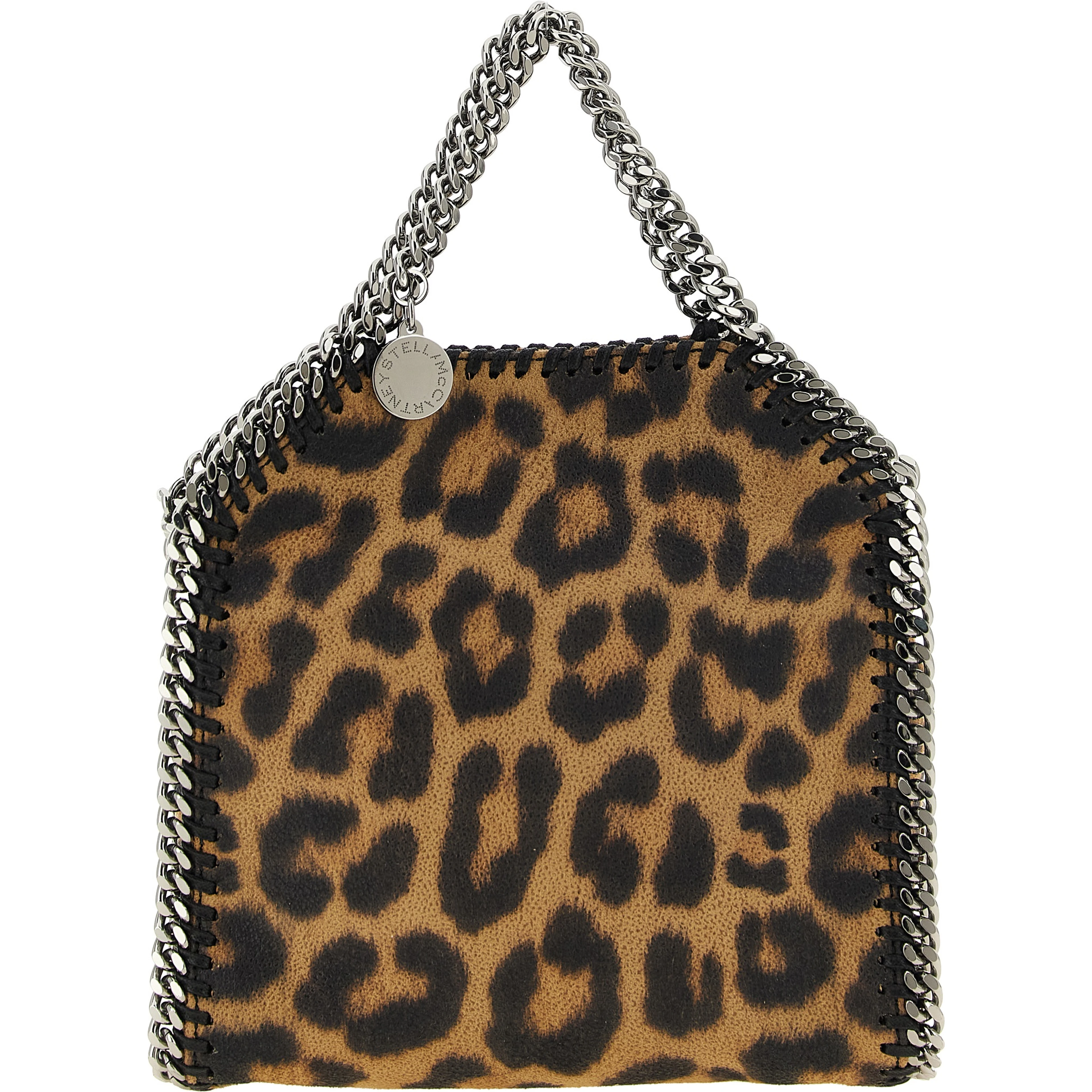 Brown Polyester Handbag