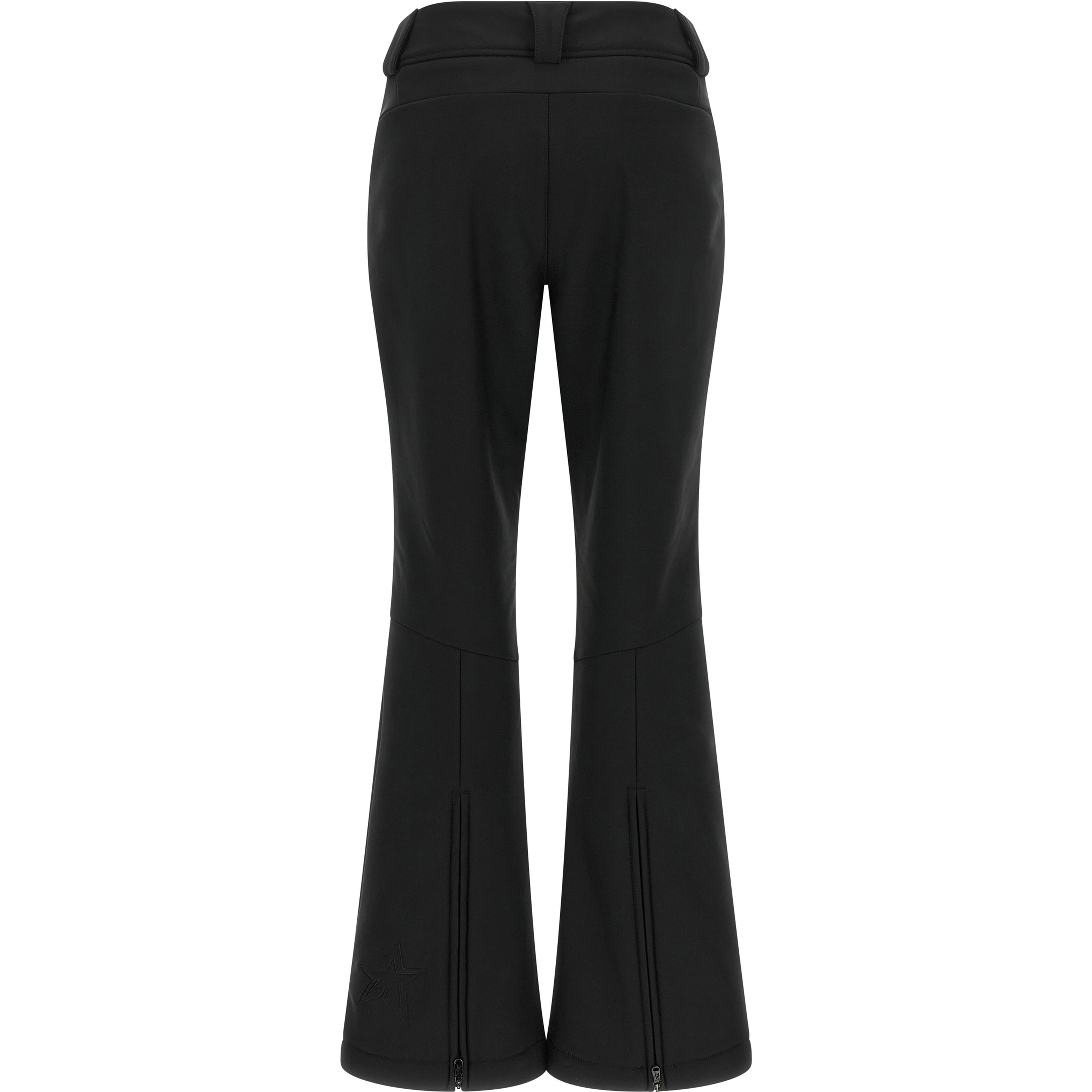 Black Nylon Athletic Pants