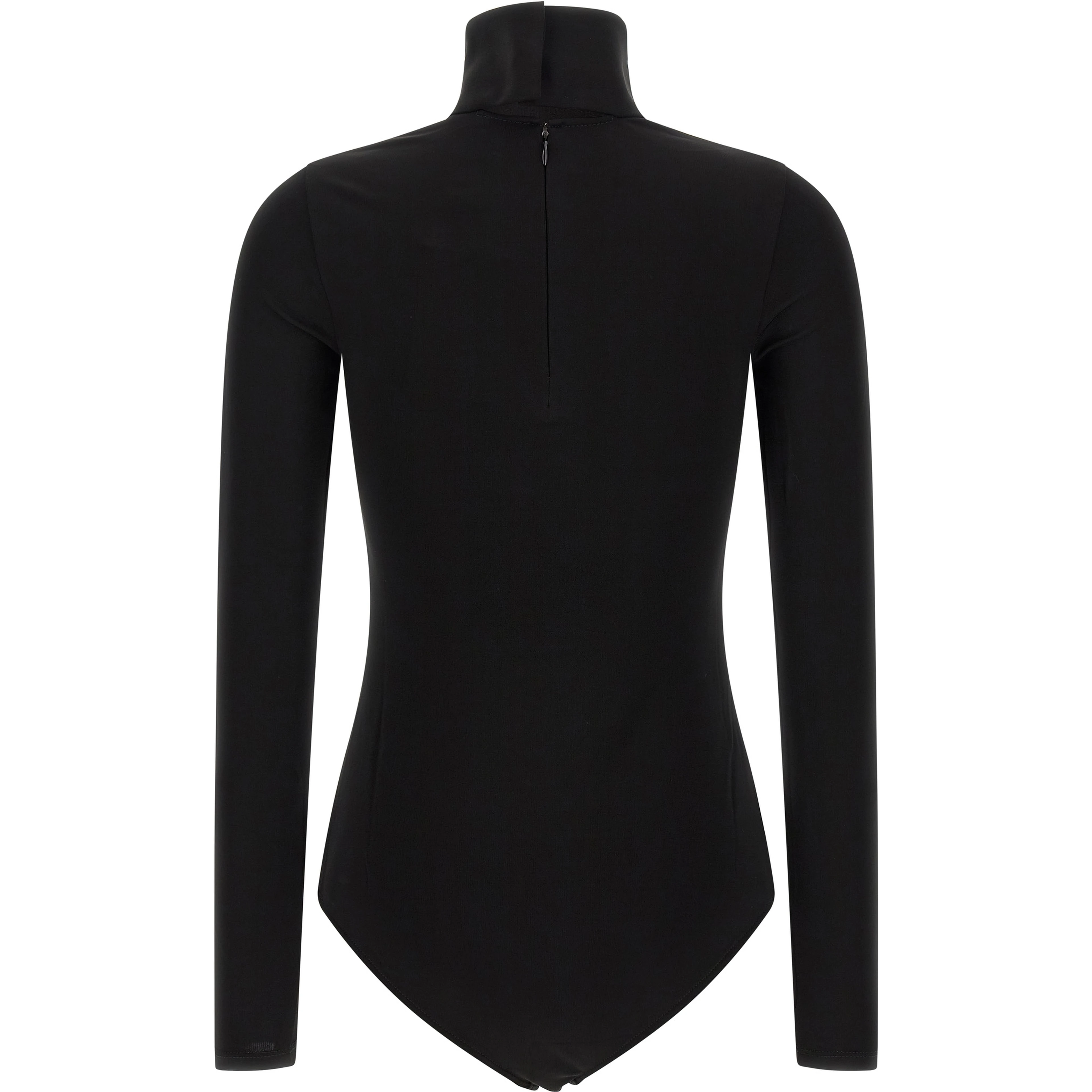 Black Viscose Bodysuit