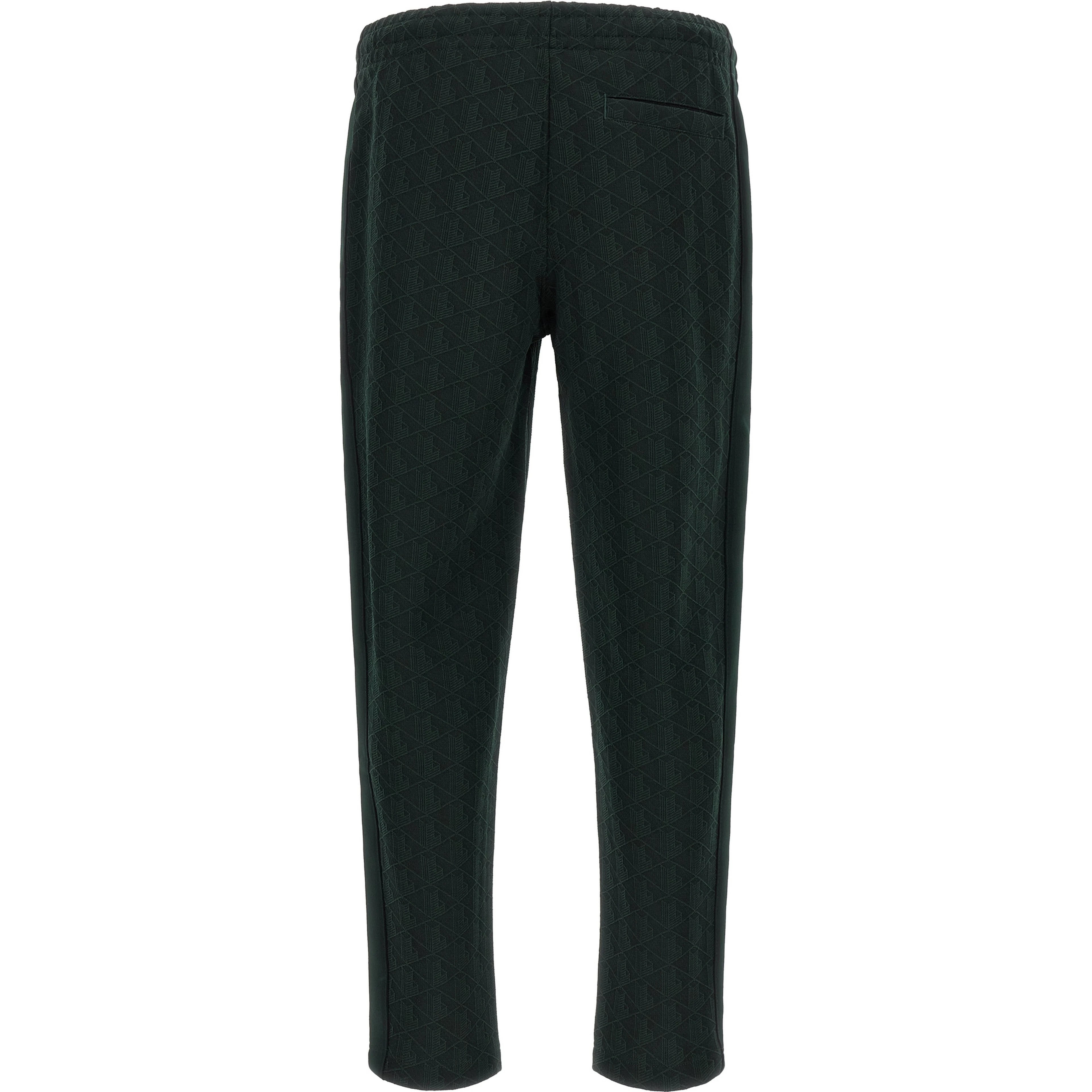 Bicolor Polyester Casual Pants