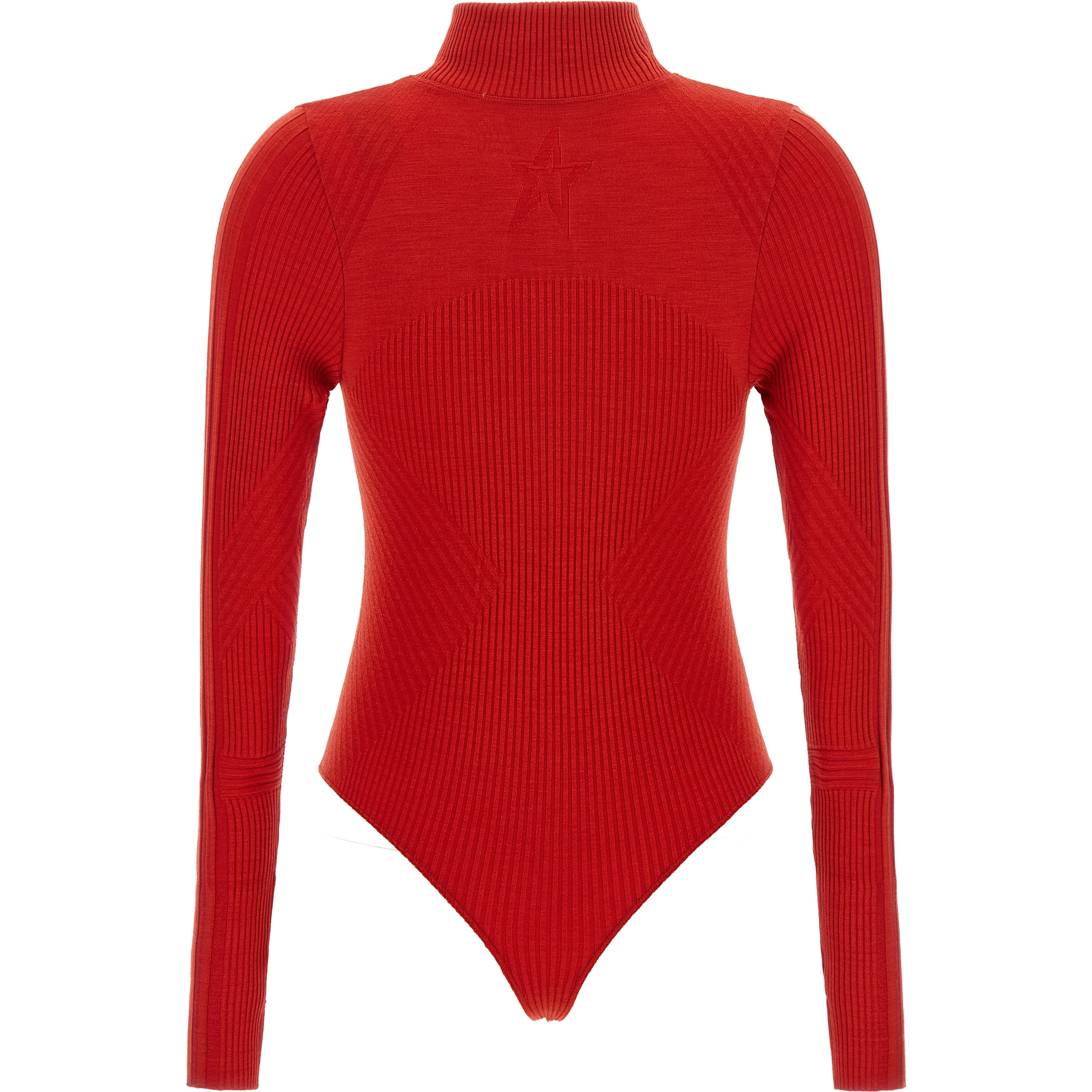 Red Wool Bodysuit