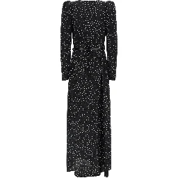 Black Silk Long Dress