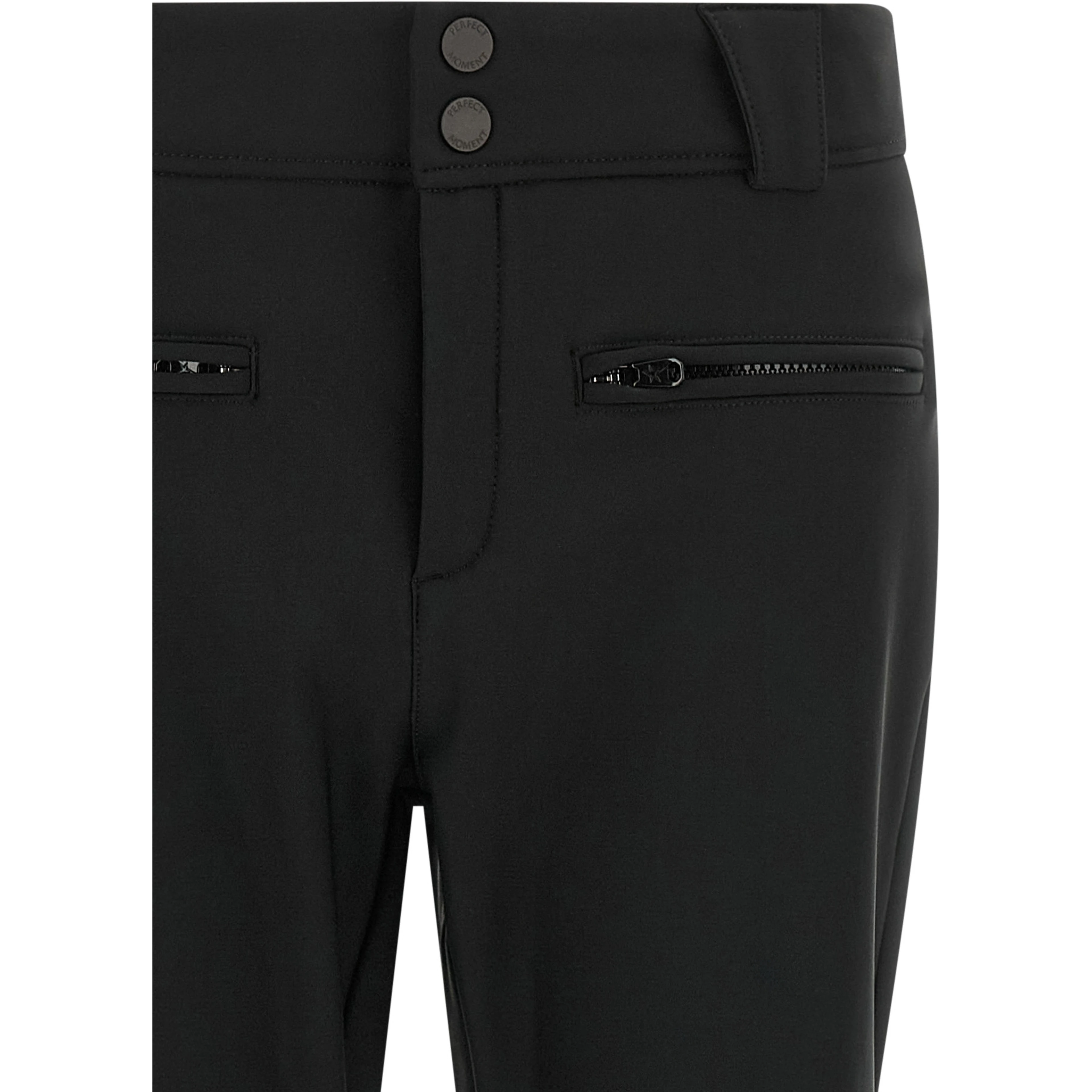 Black Nylon Athletic Pants