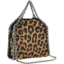 Brown Polyester Handbag