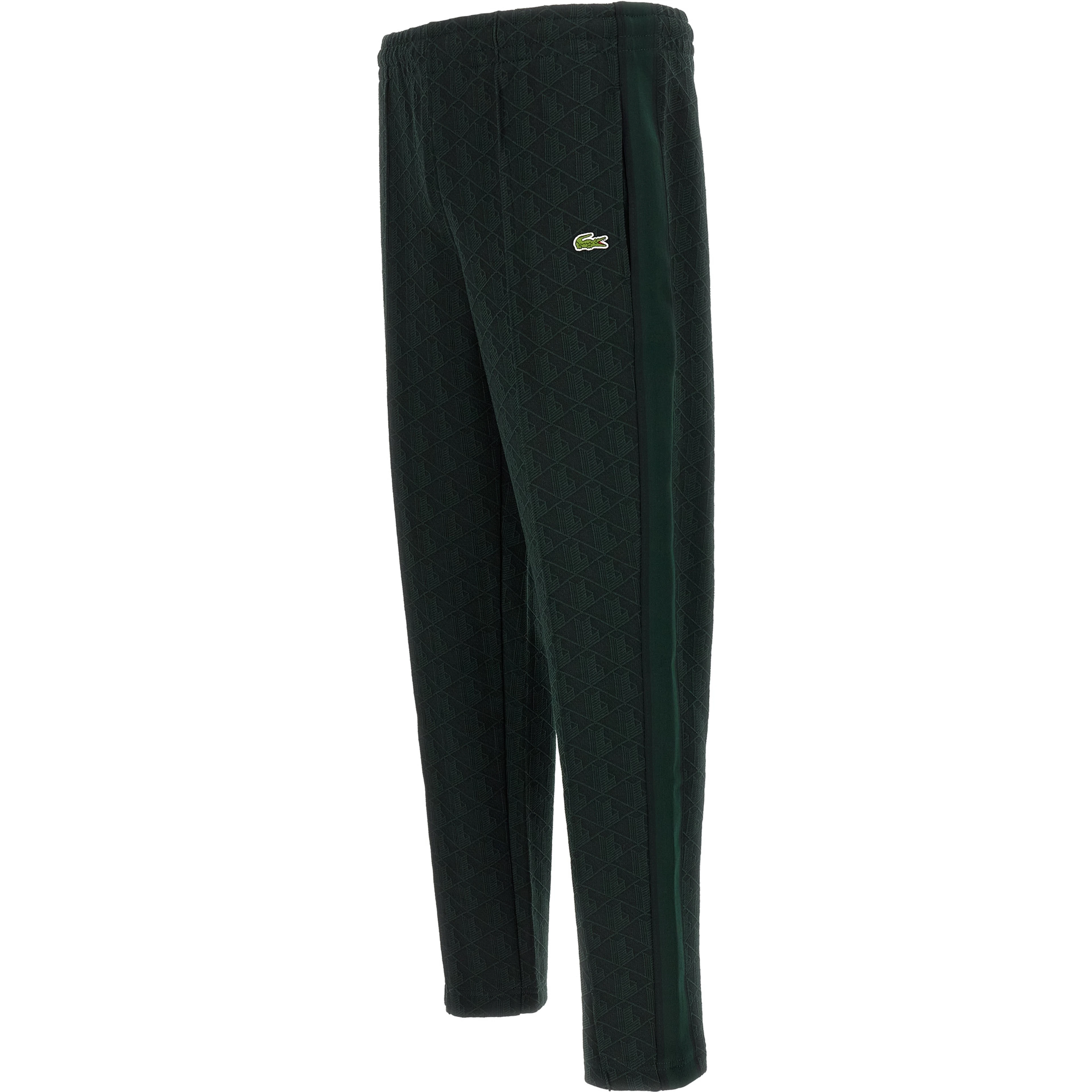 Bicolor Polyester Casual Pants