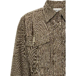 Brown Polyester Blouse