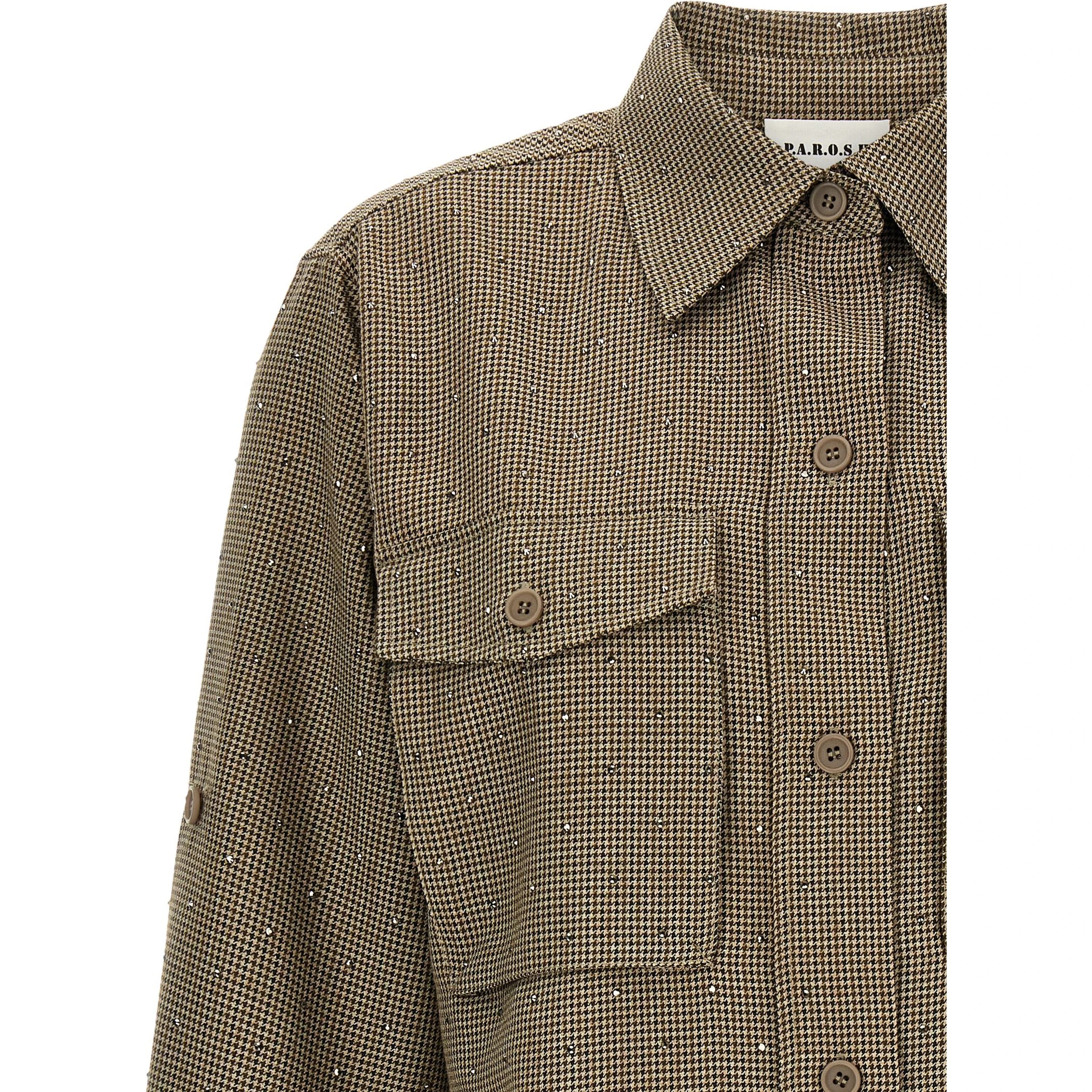 Brown Polyester Blouse