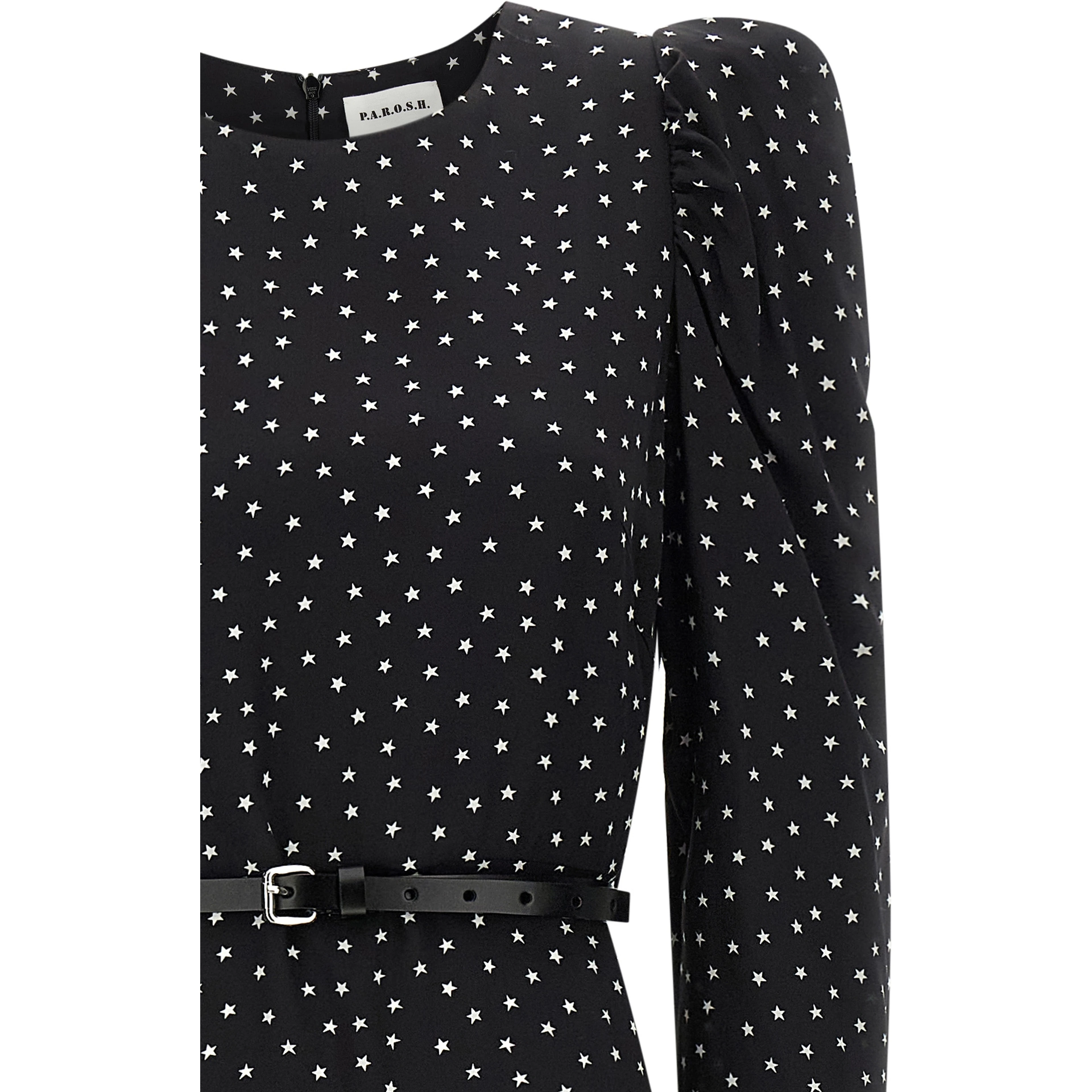 Black Silk Long Dress