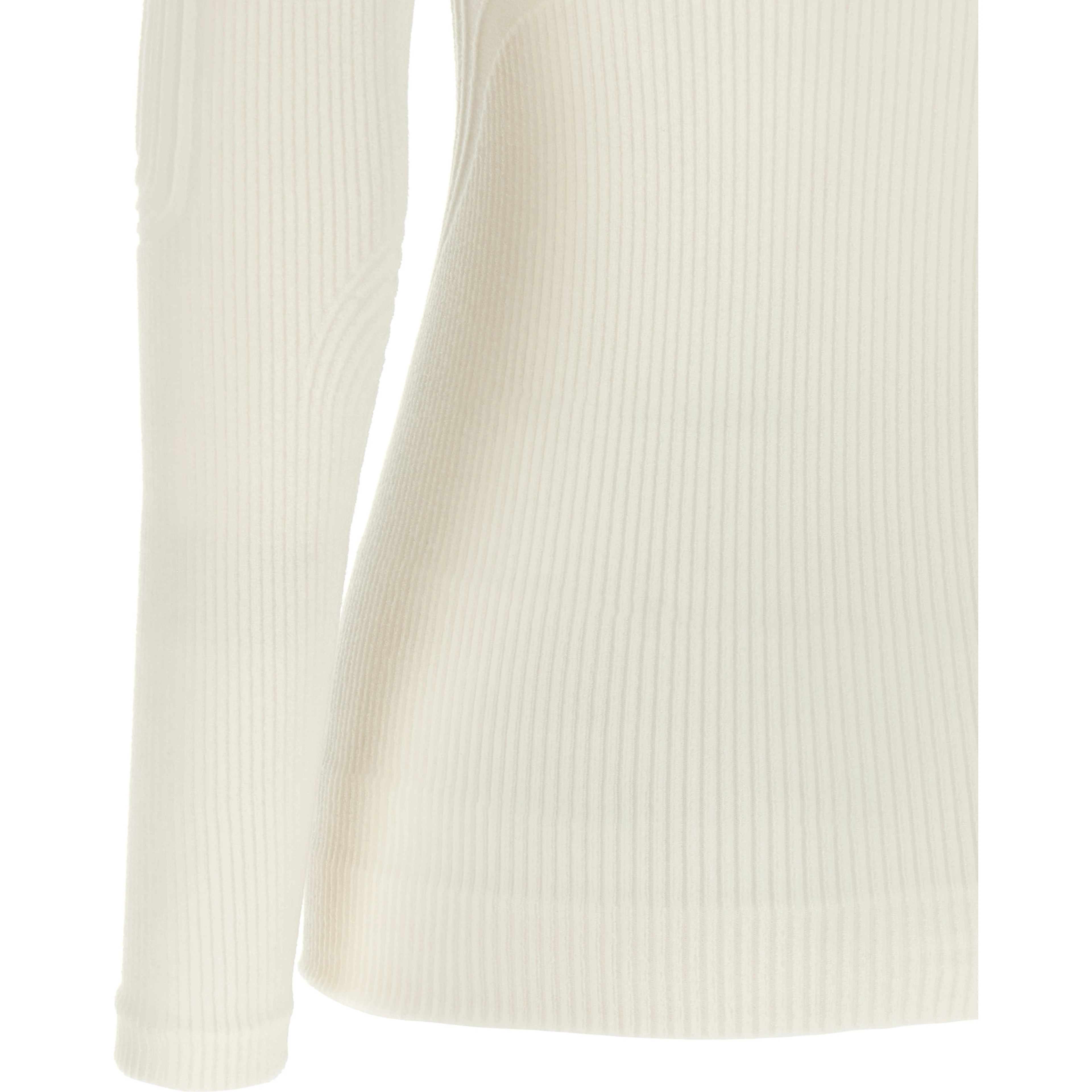 White Lycra Cardigan