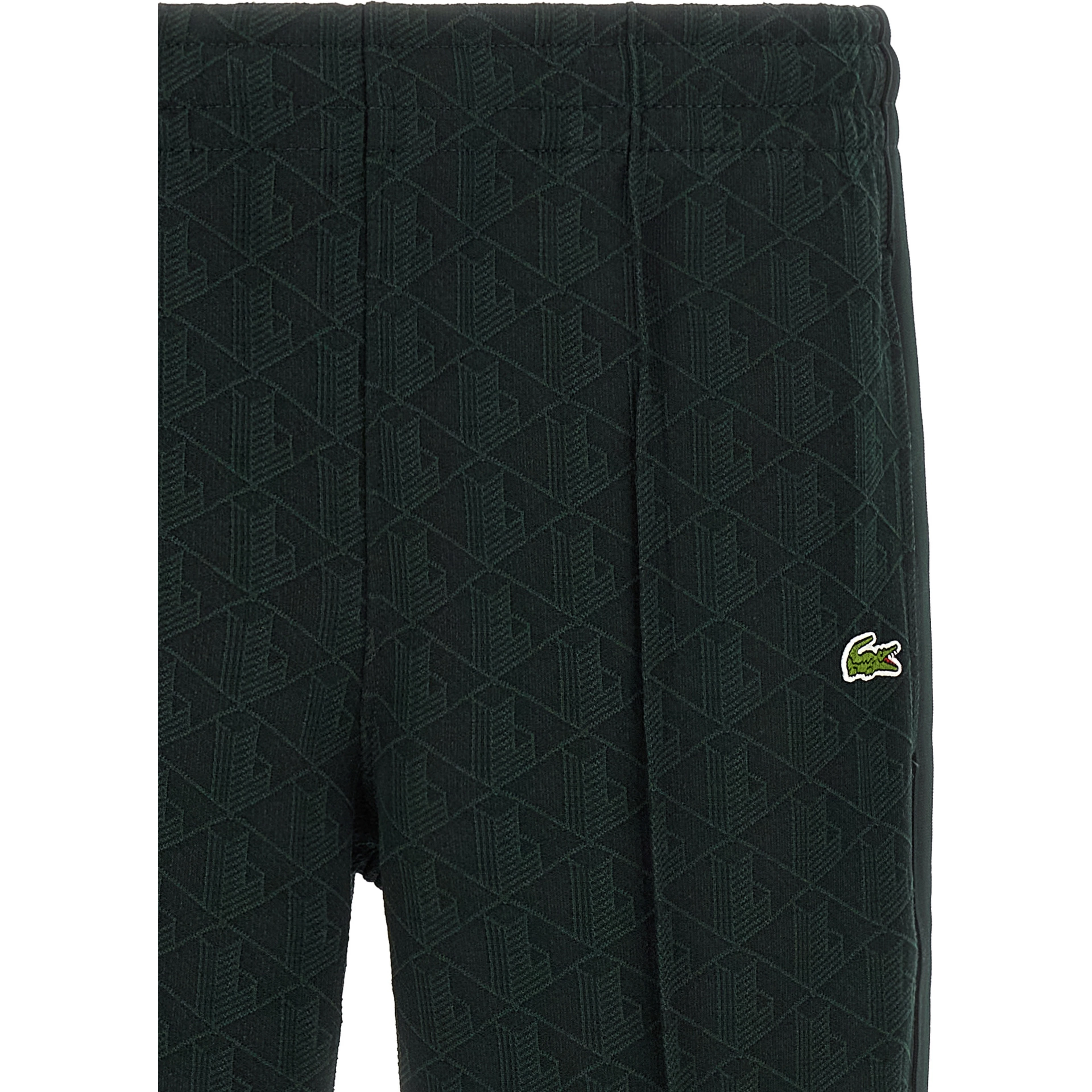 Bicolor Polyester Casual Pants