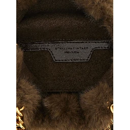 Brown Polyester Handbag