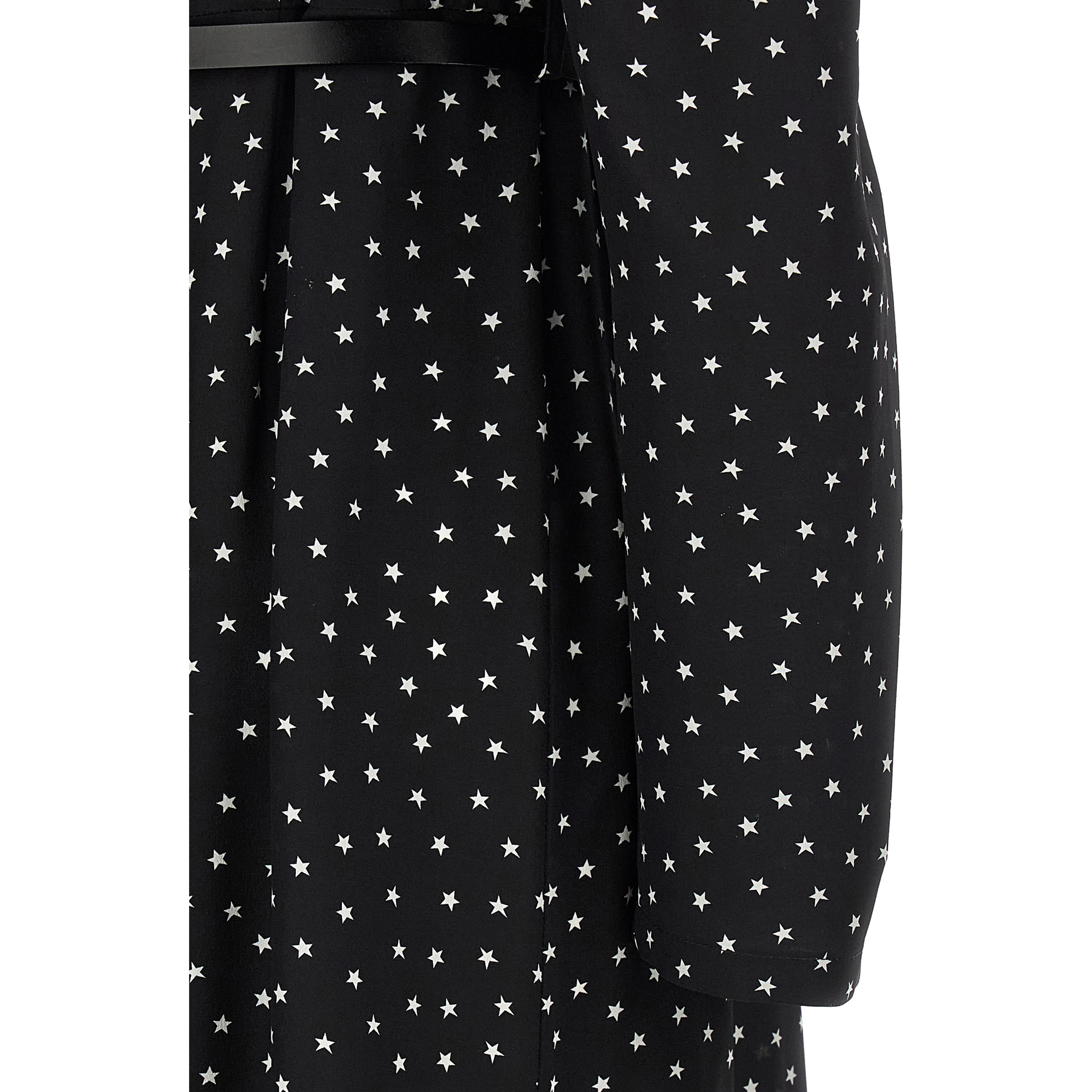 Black Silk Long Dress