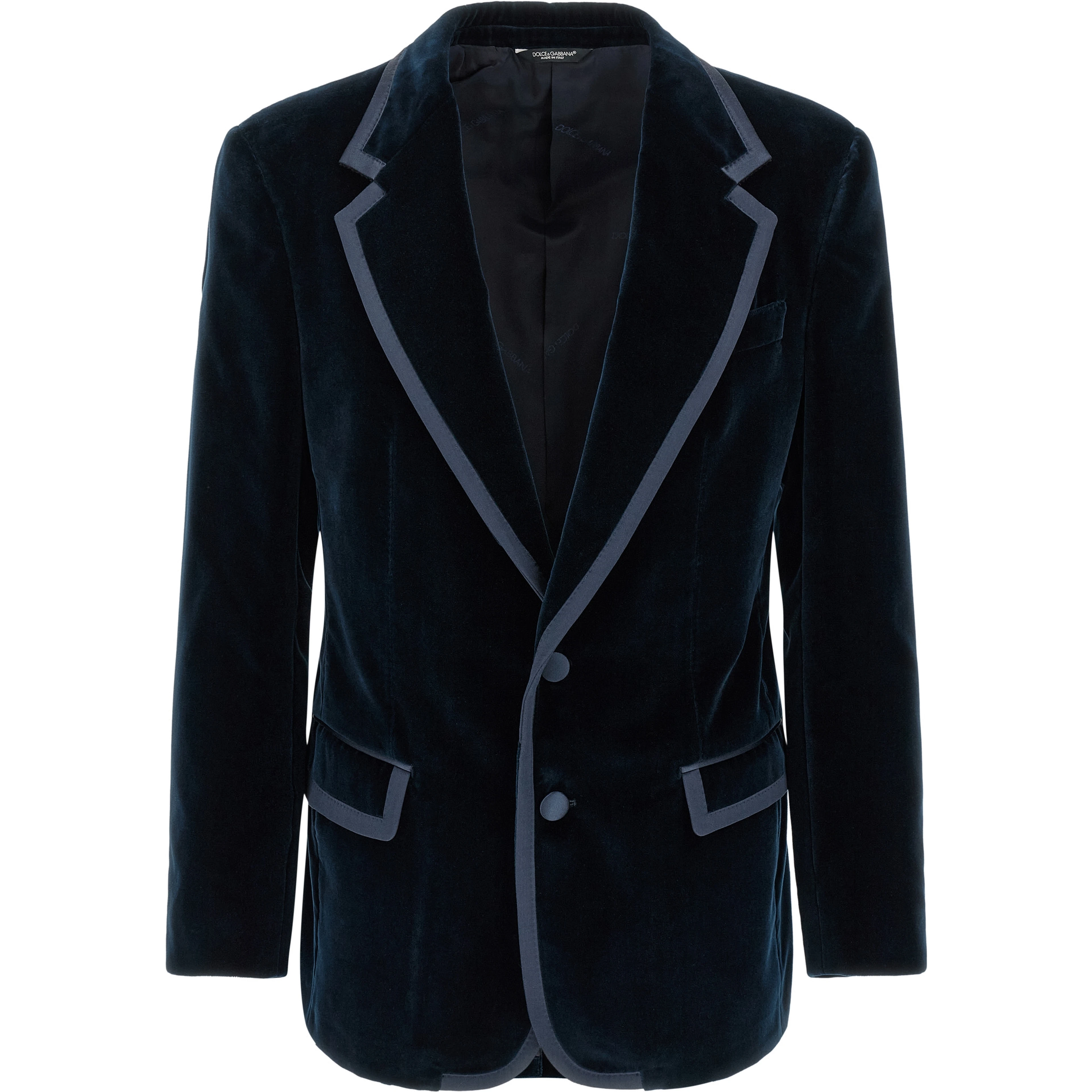 Blue Cotton Blazer