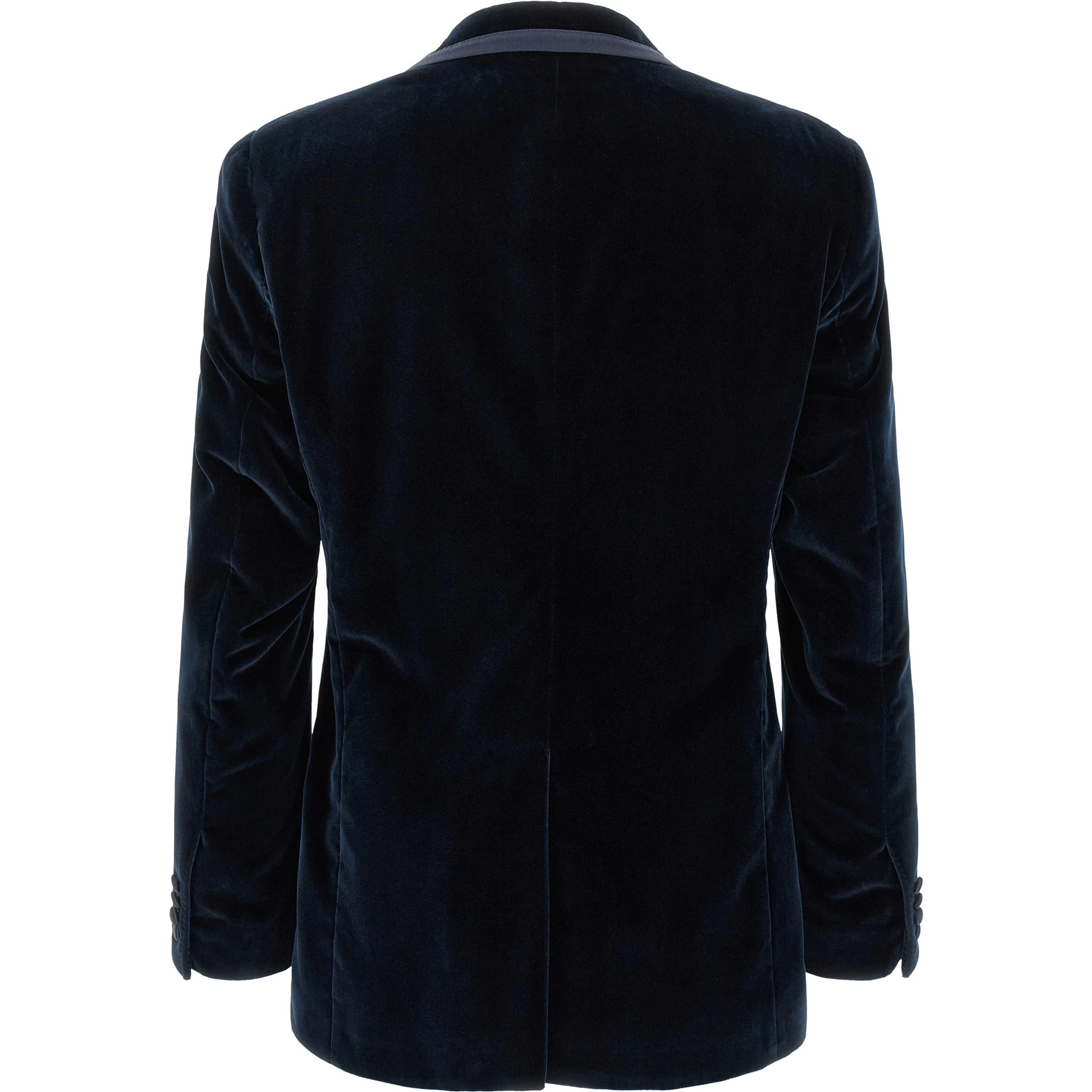 Blue Cotton Blazer
