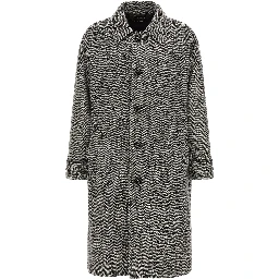 Multicolor Virgin Wool Coat