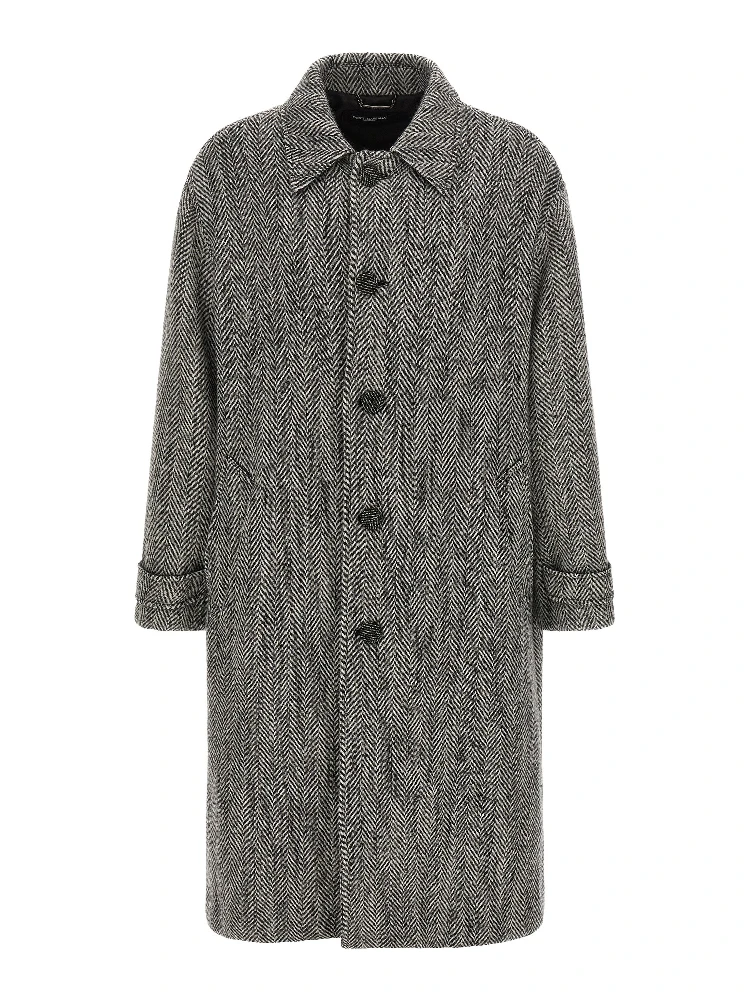 Multicolor Virgin Wool Coat