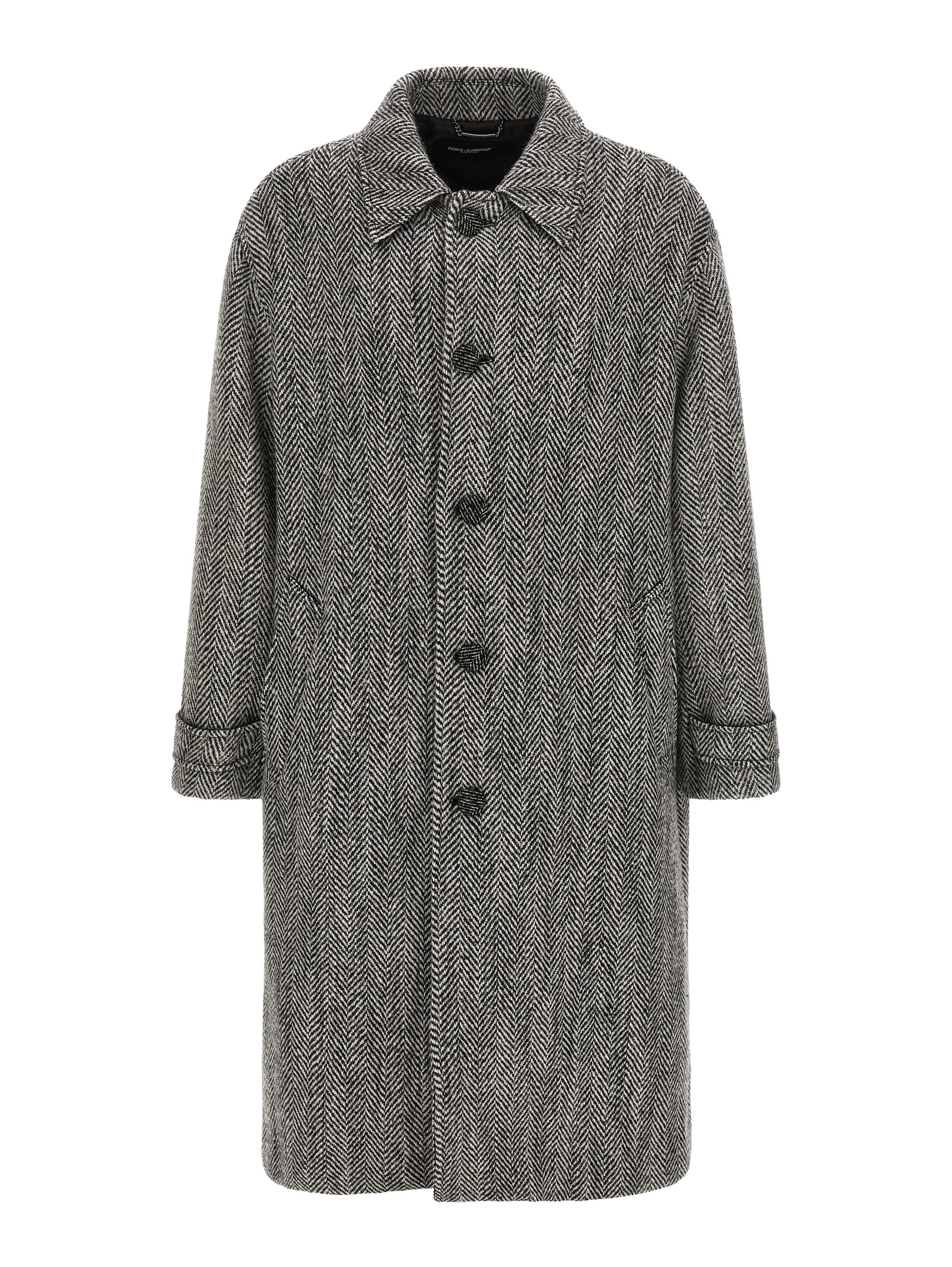 Multicolor Virgin Wool Coat