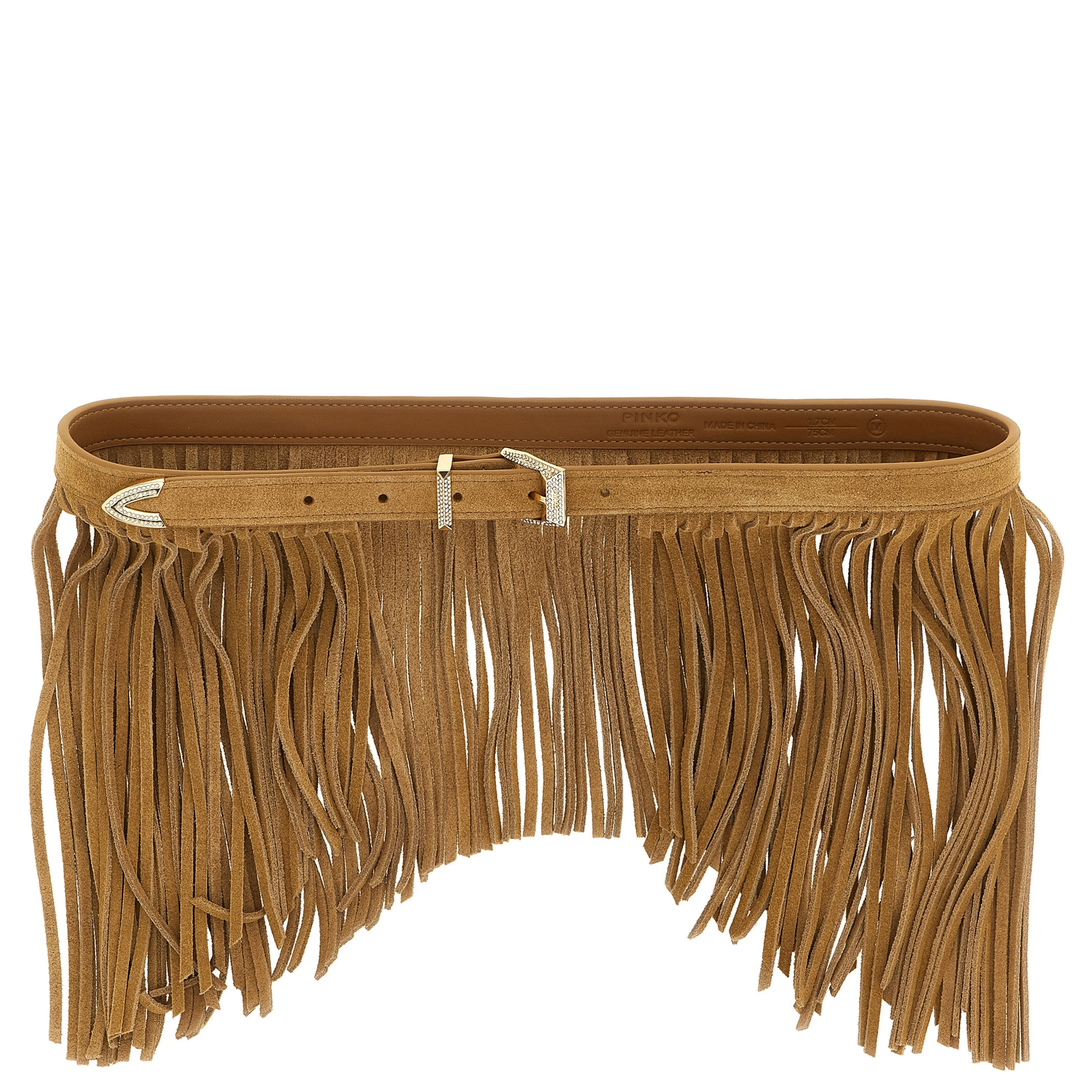 Beige Calfskin Regular Belt