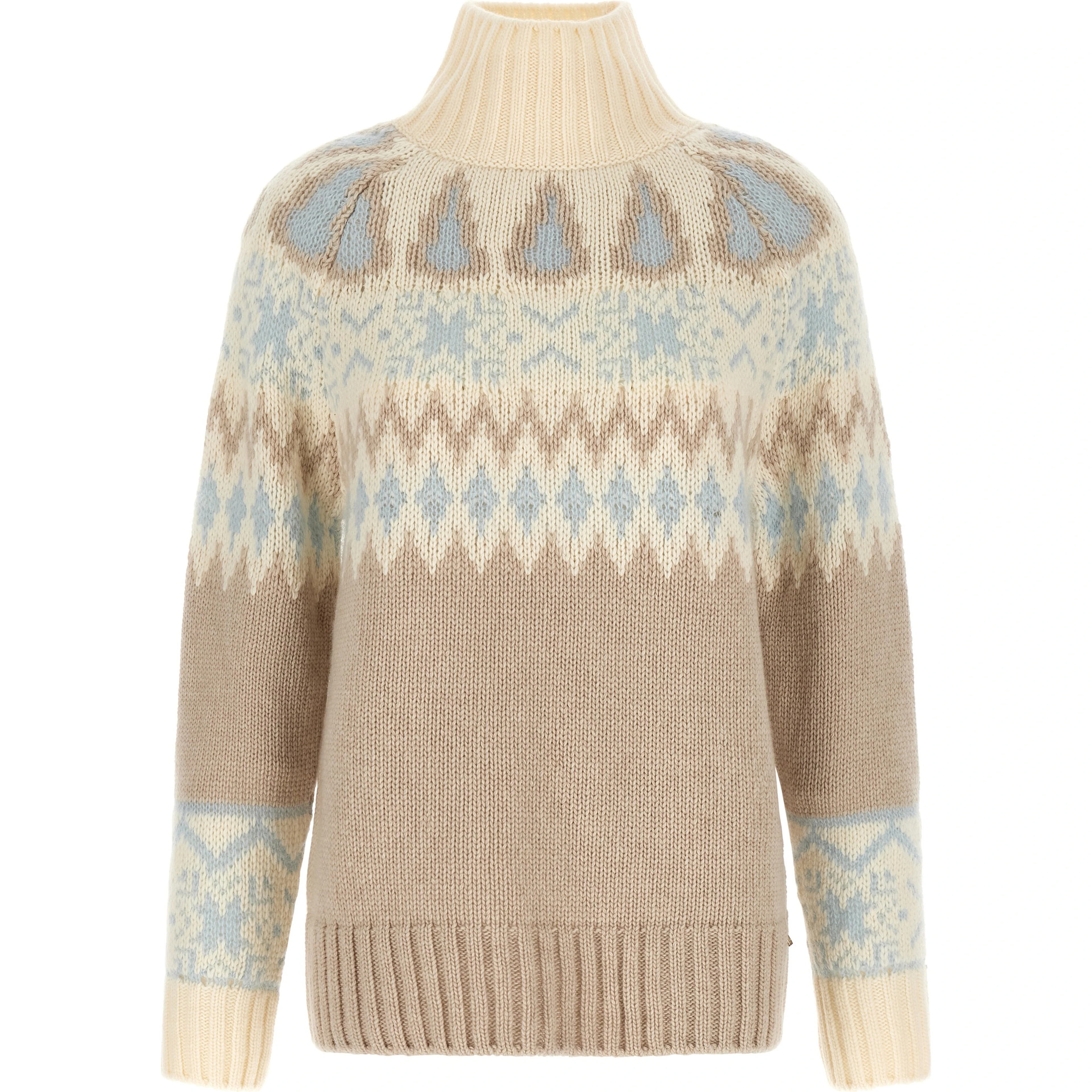 Beige Wool Cardigan