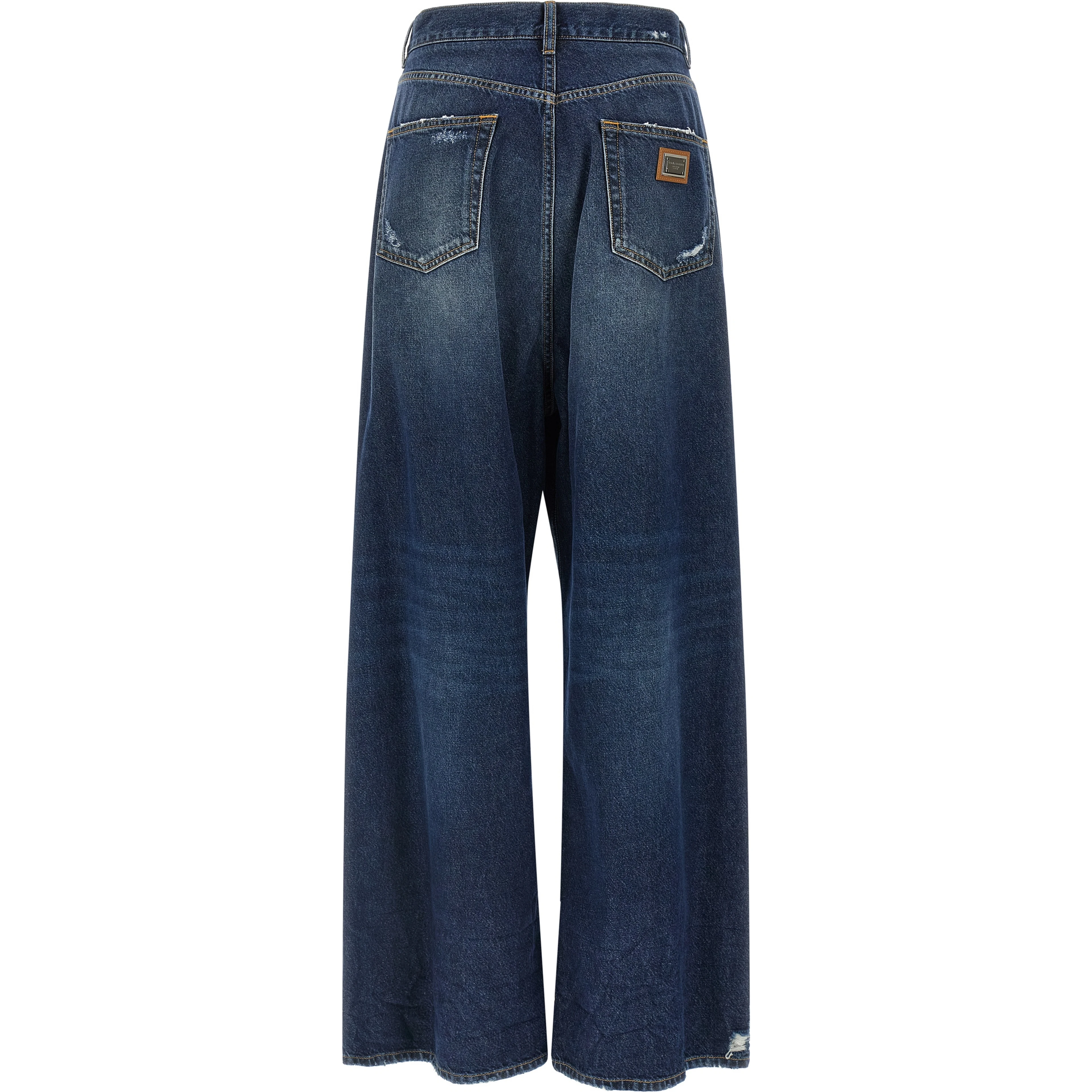 Blue Cotton Jeans Denim